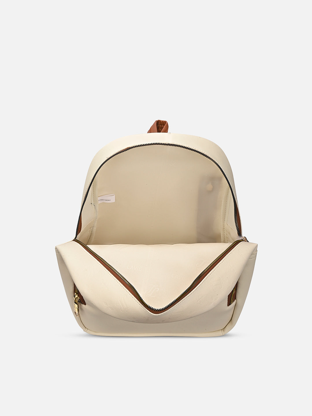 Colourblock Conway Medium Backpack Off White