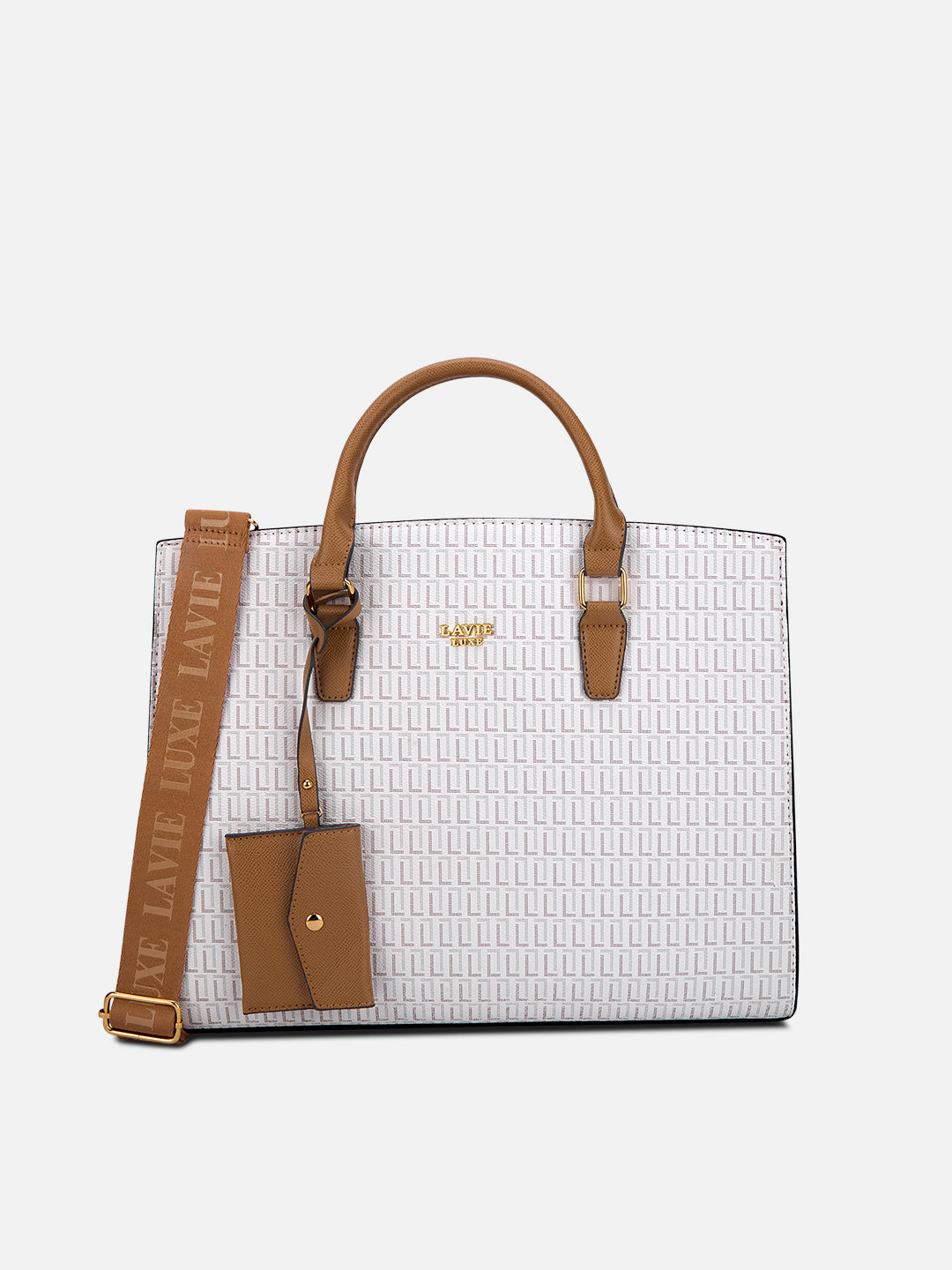 Monogram Ellon25 Large Satchel Bag