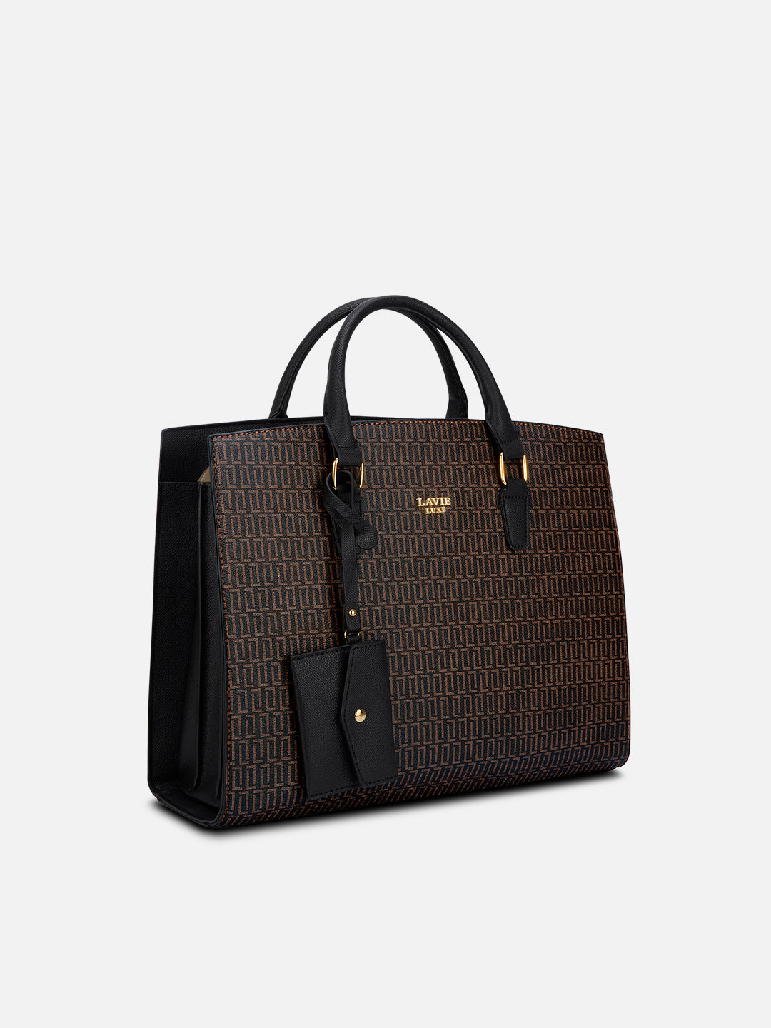 Monogram Ellon25 Large Satchel Bag