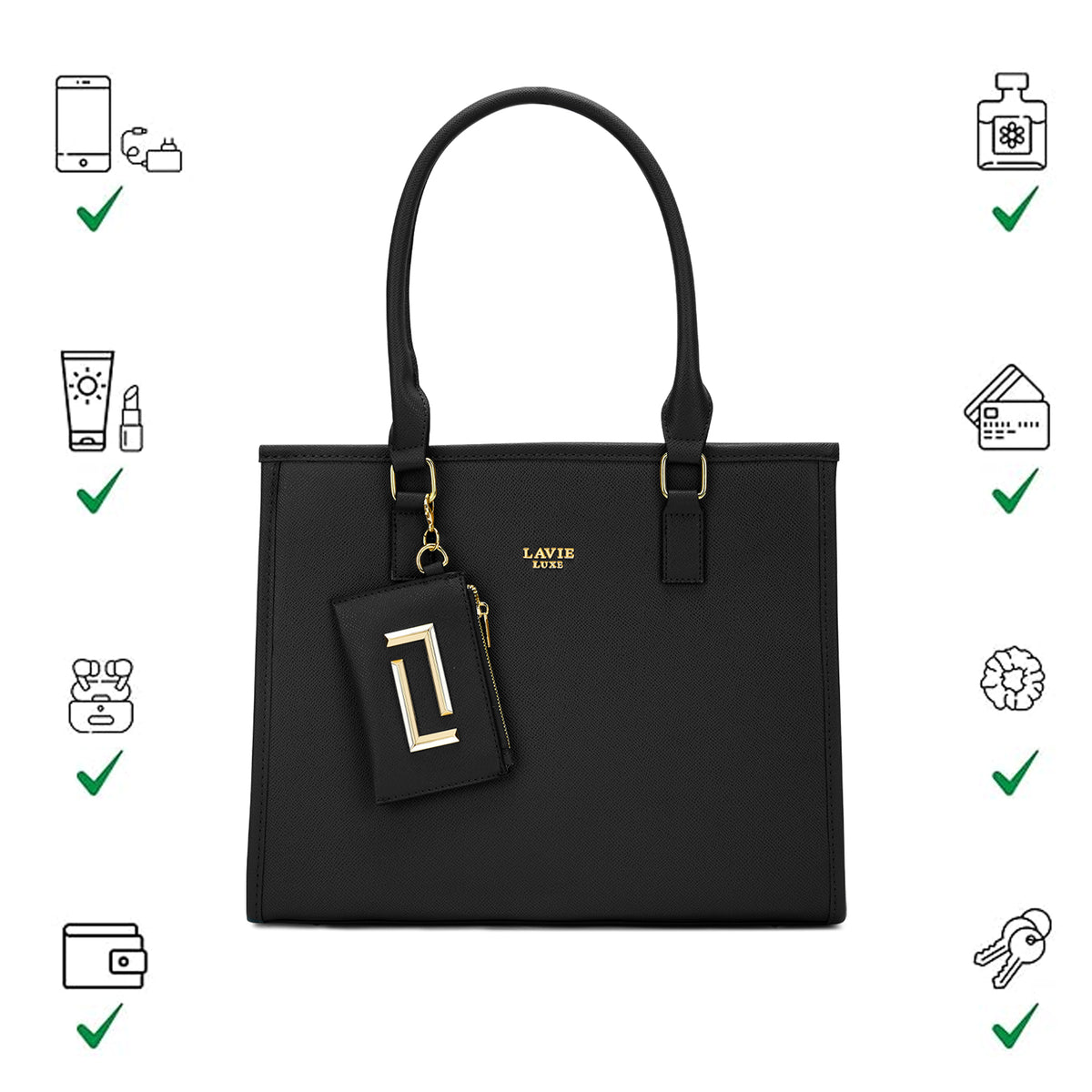 Duo Quad Large Satchel Bag