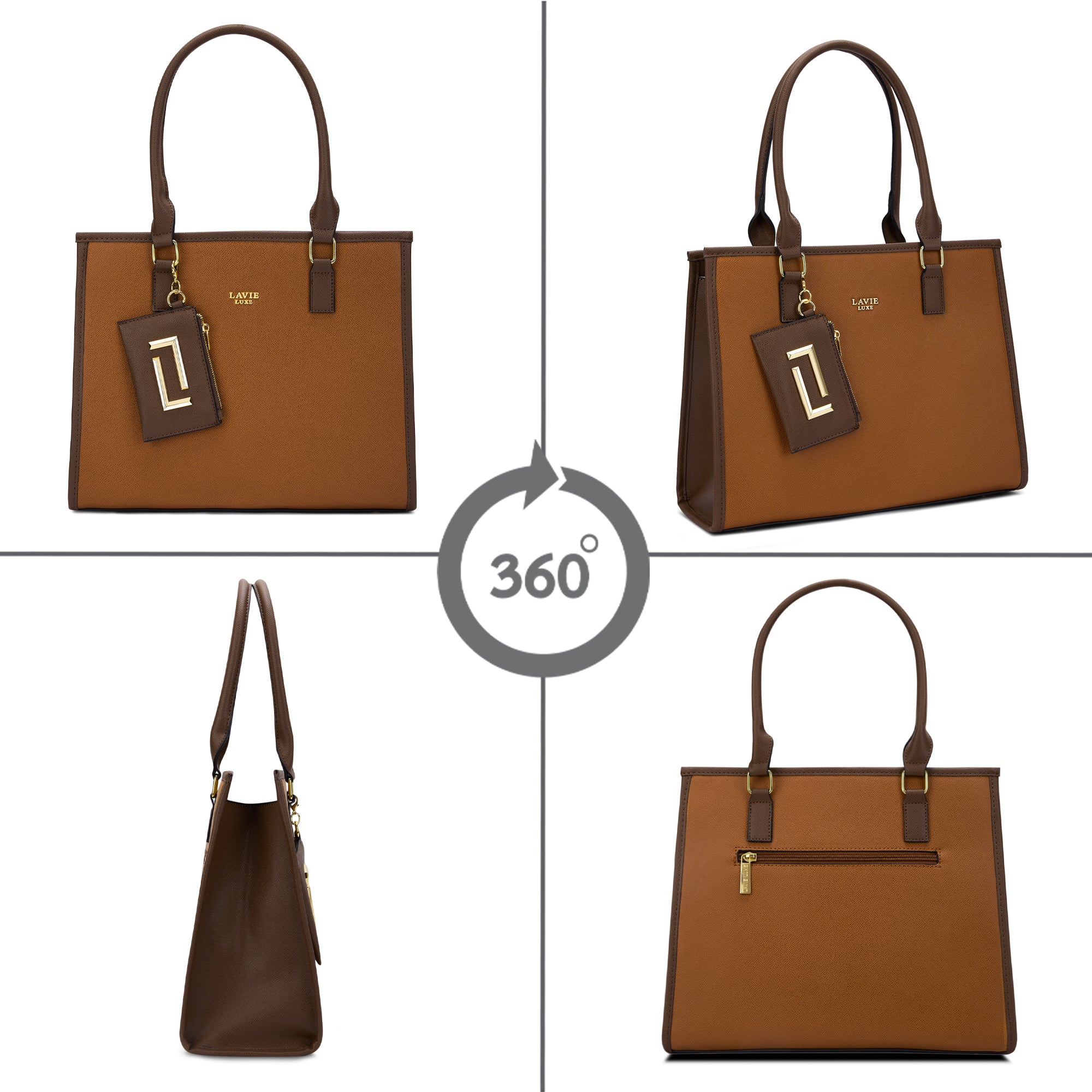 Duo Quad Large Satchel Bag
