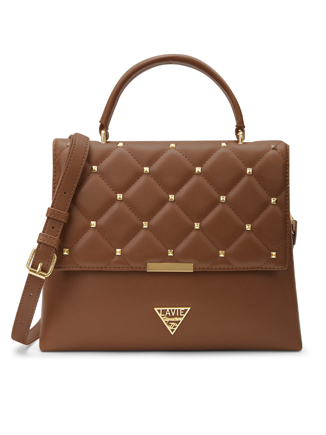 Stud Gary Medium Satchel Bag