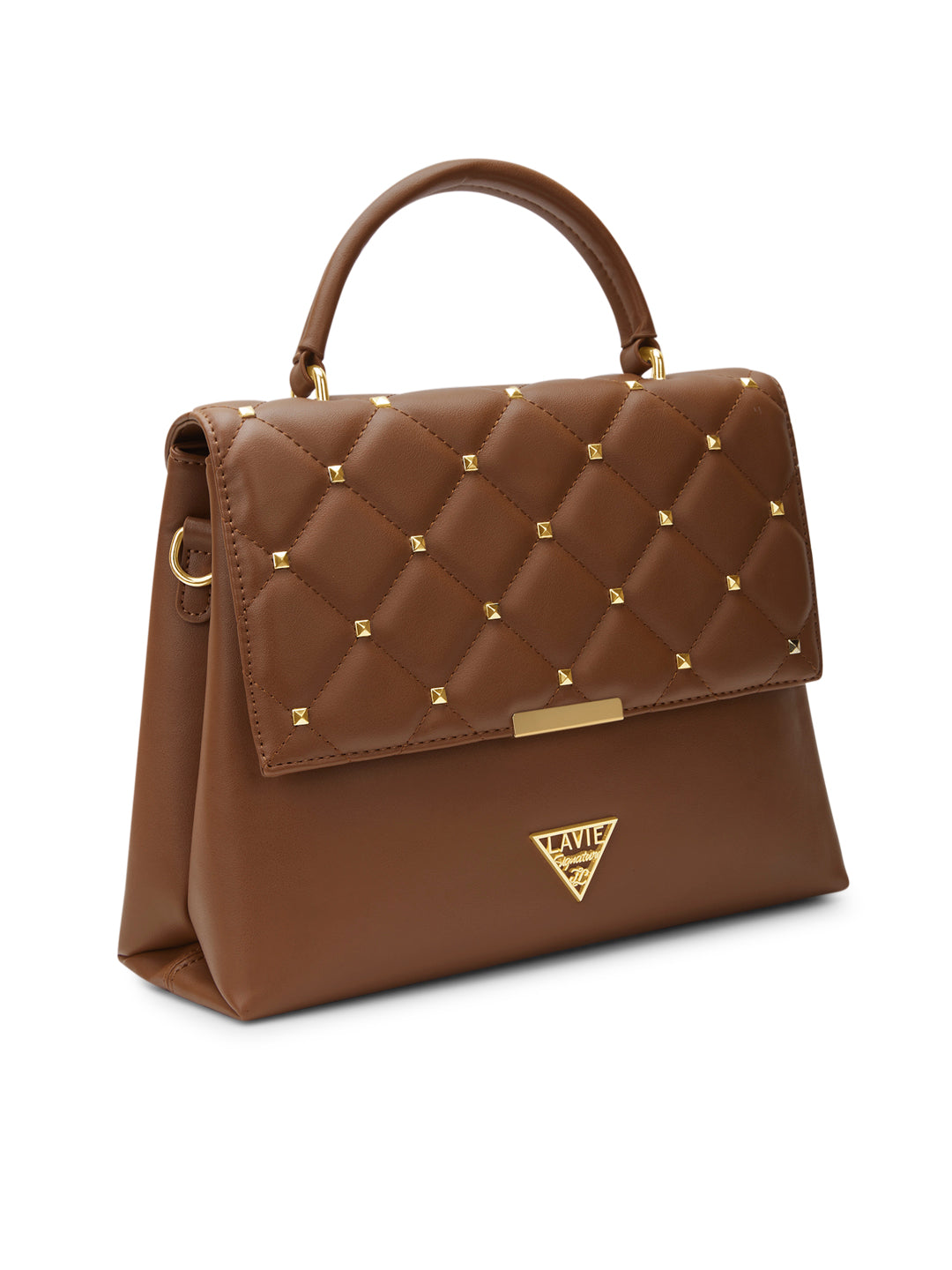 Stud Gary Medium Satchel Bag