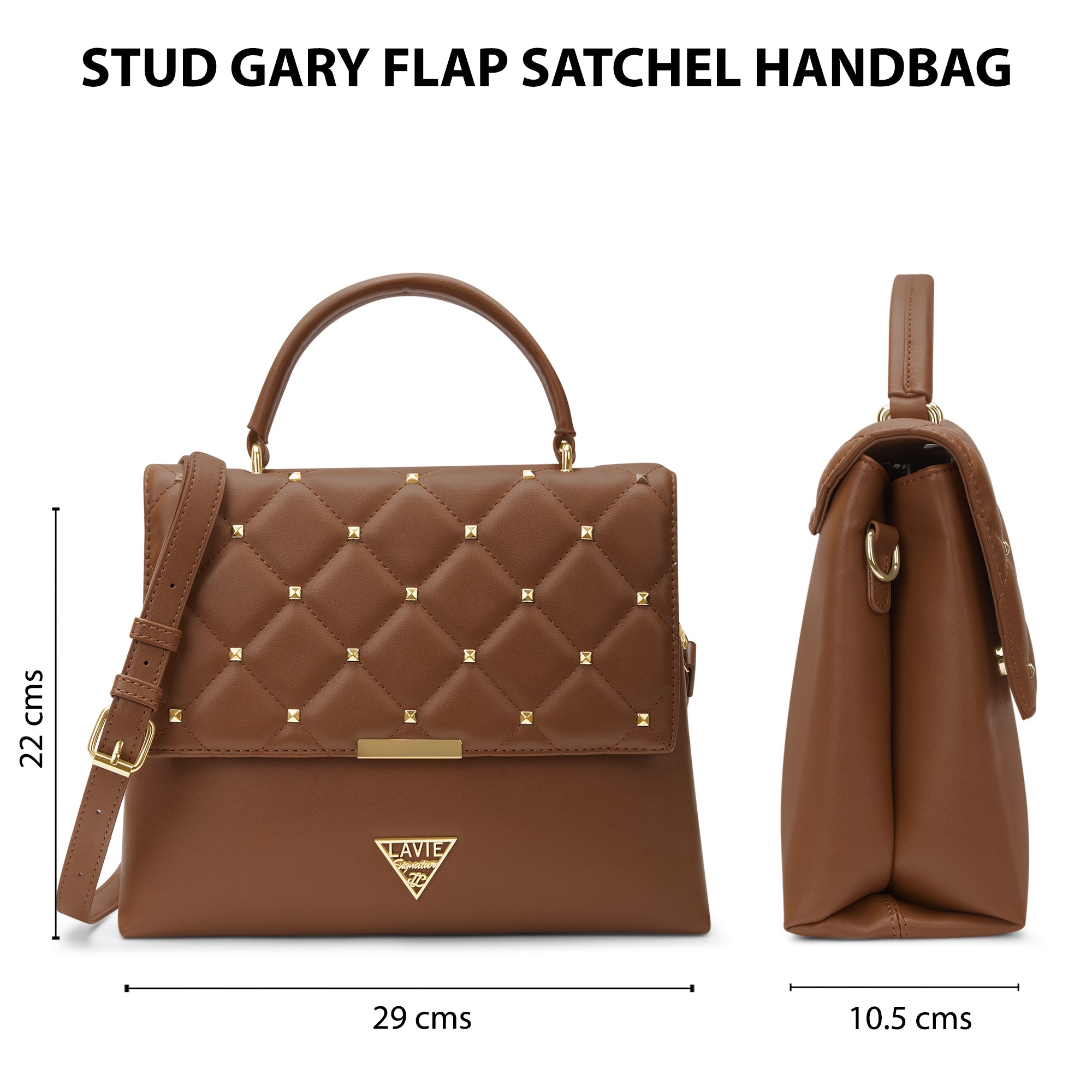 Stud Gary Medium Handbag