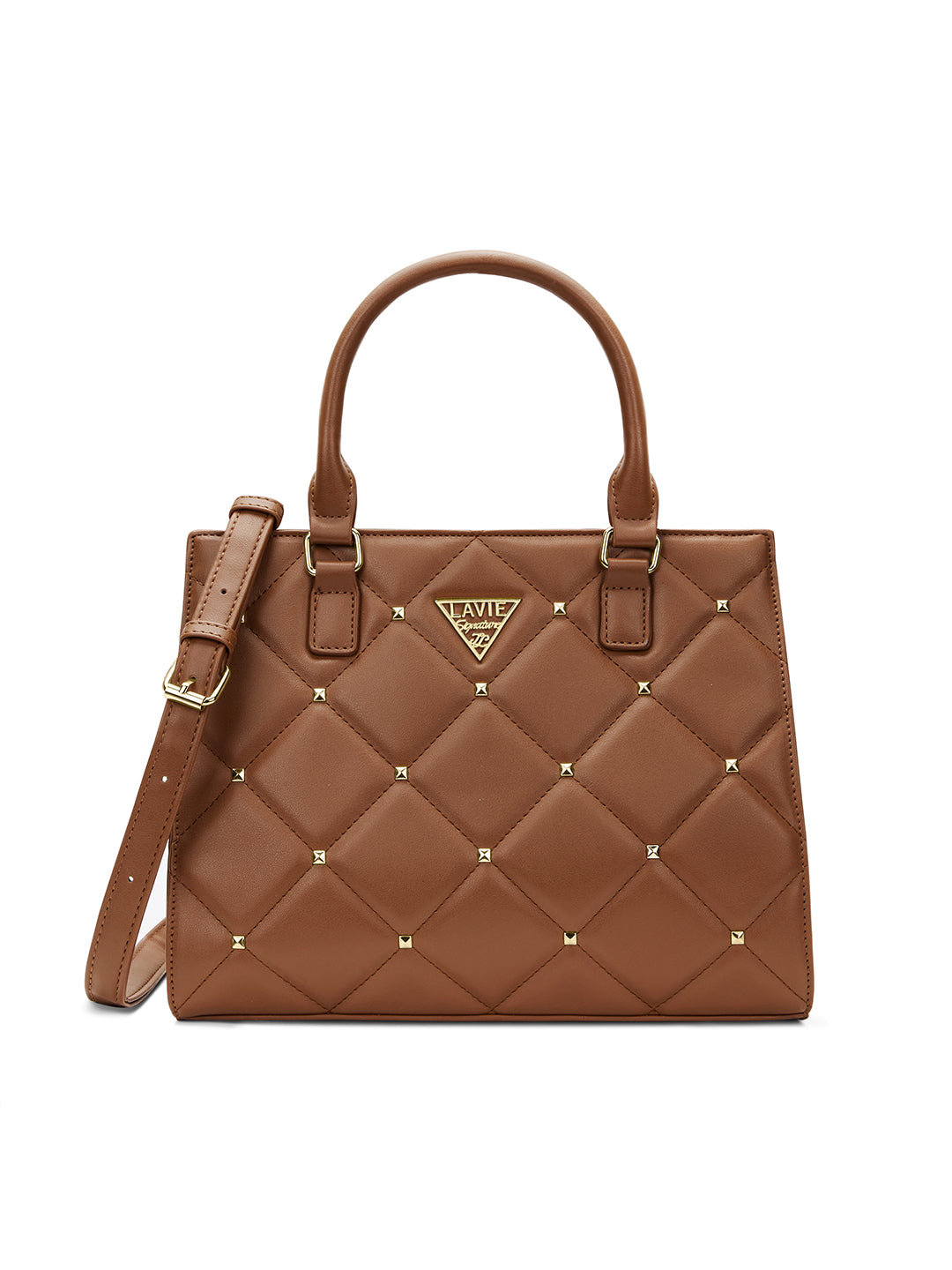 Stud Juno Medium Satchel Bag