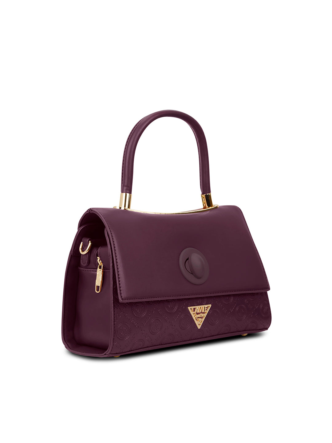 Charlotte Flap Medium Satchel Bag