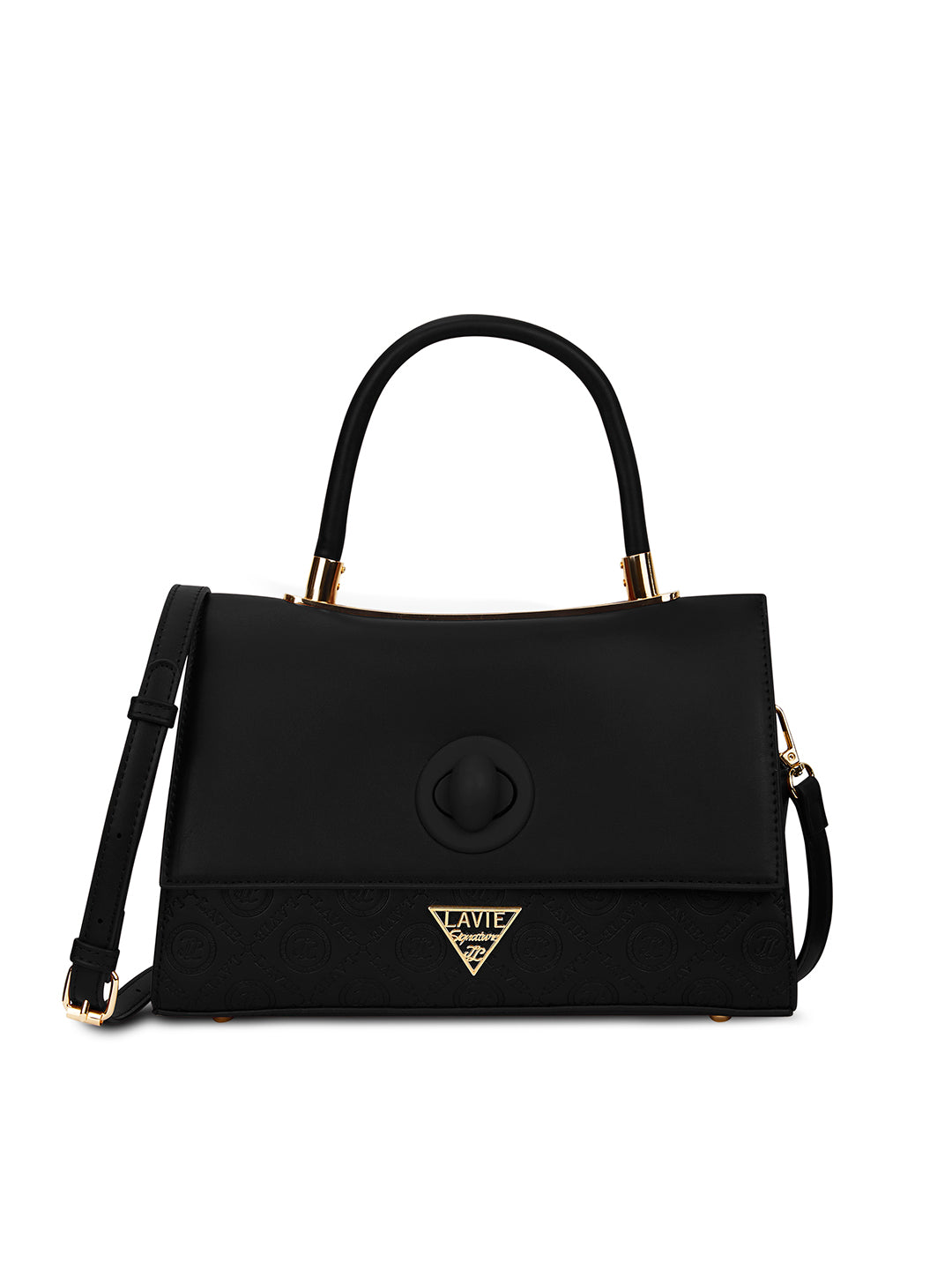 Charlotte Flap Medium Satchel Bag