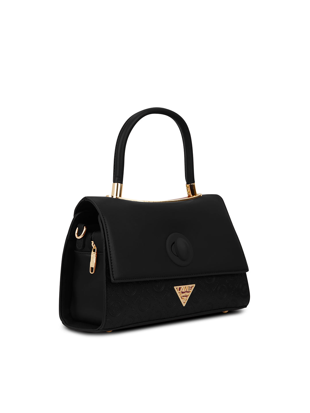 Charlotte Flap Medium Satchel Bag