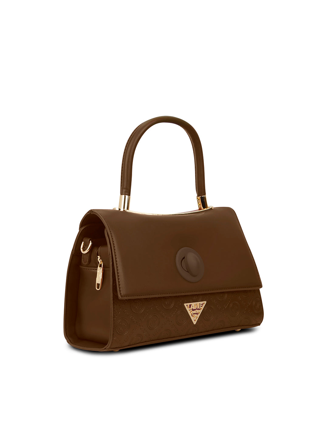 Charlotte Flap Medium Satchel Bag