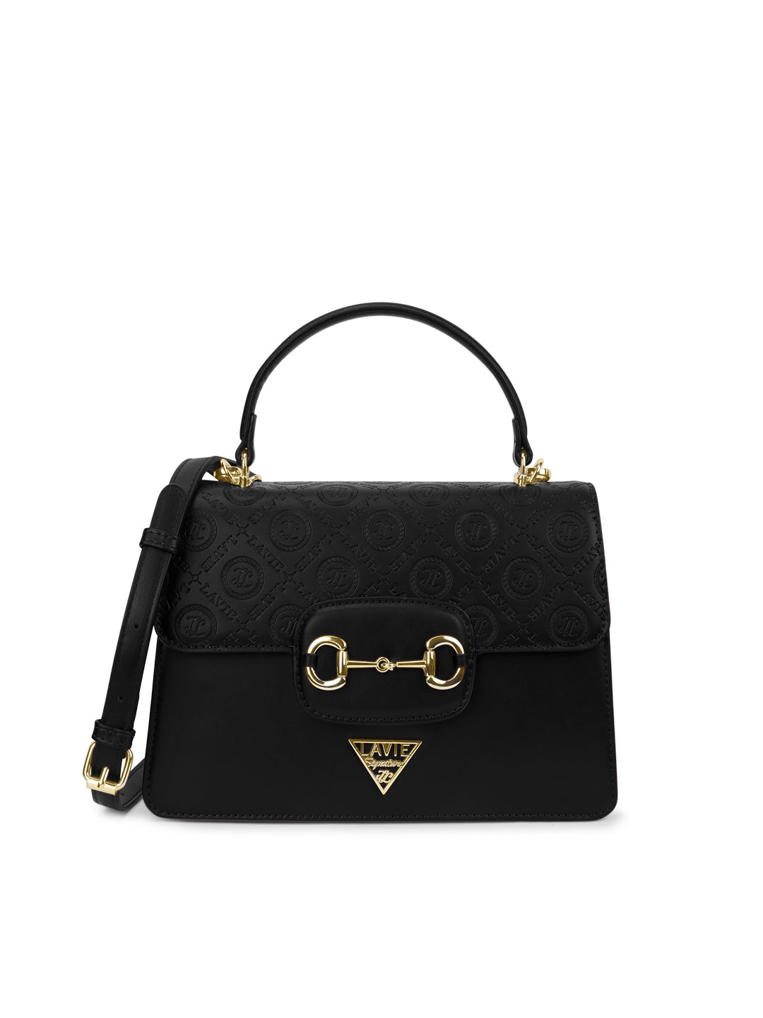 Sedona 3 Compartments Flap Medium Satchel Bag