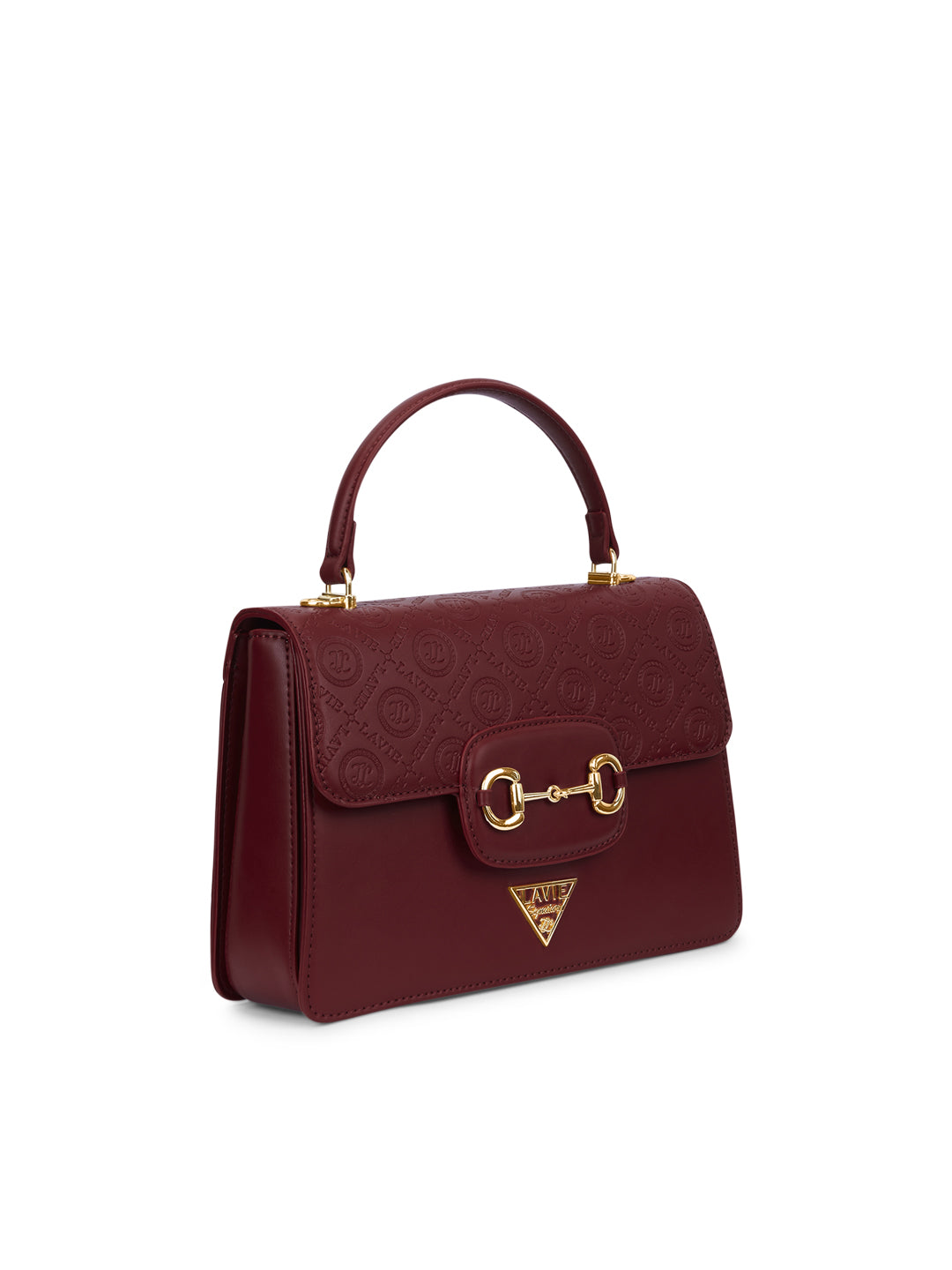 Sedona 3 Compartments Flap Medium Satchel Bag