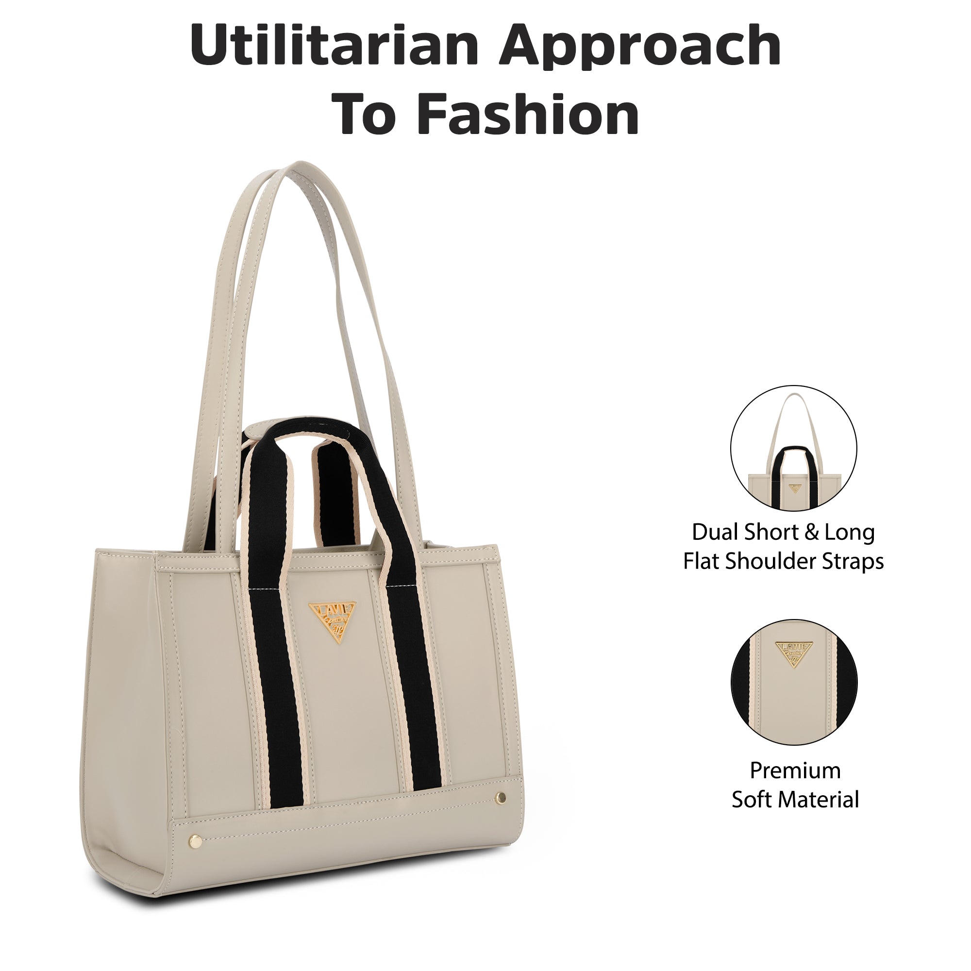 Columbus 3 Compartment Medium Satchel Bag