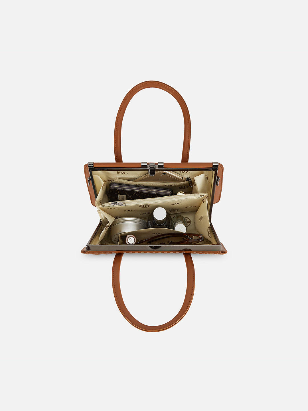 Book Emboss Medium Frame Bag