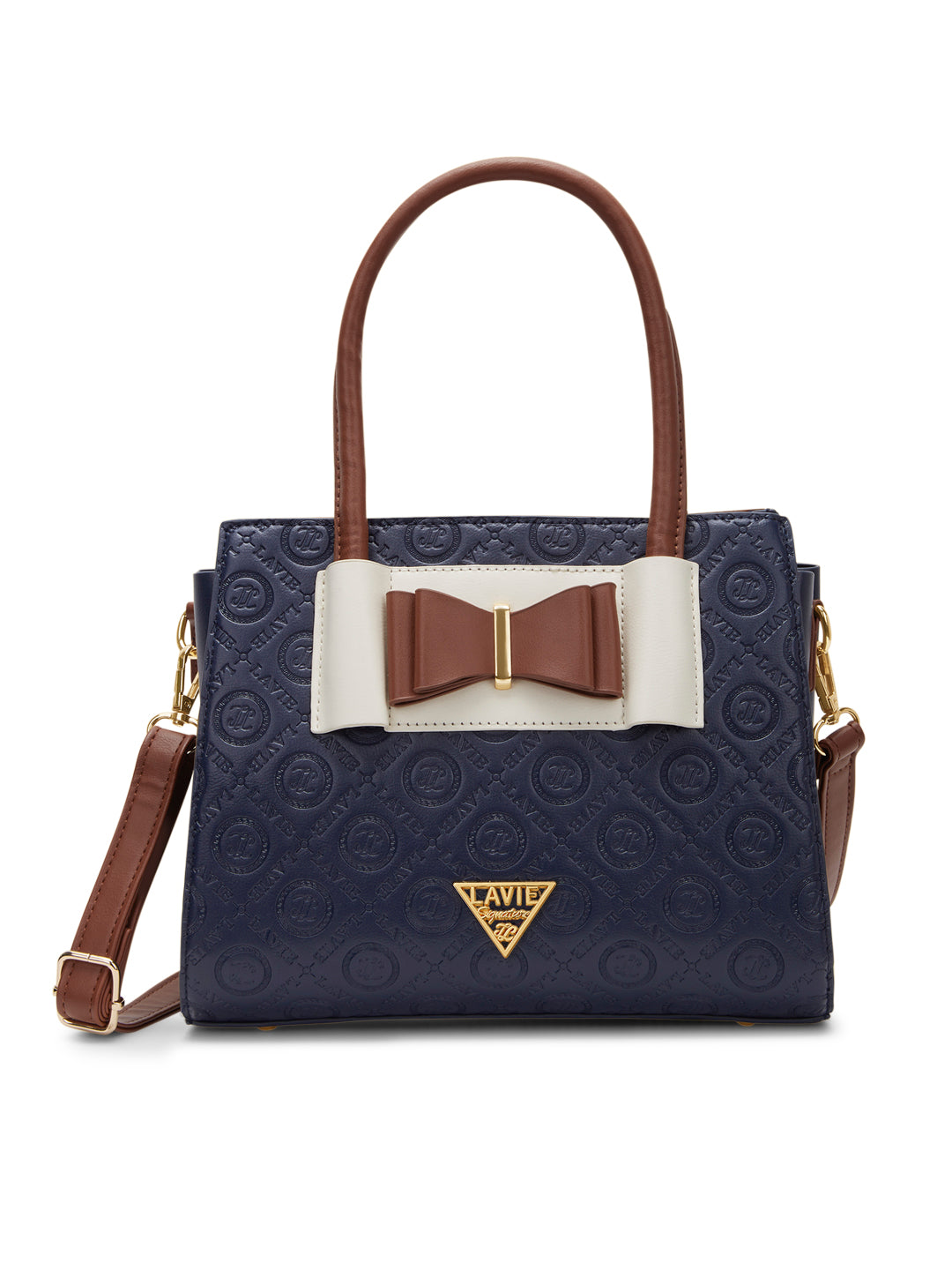 Geneva Colourblock Medium Satchel Bag