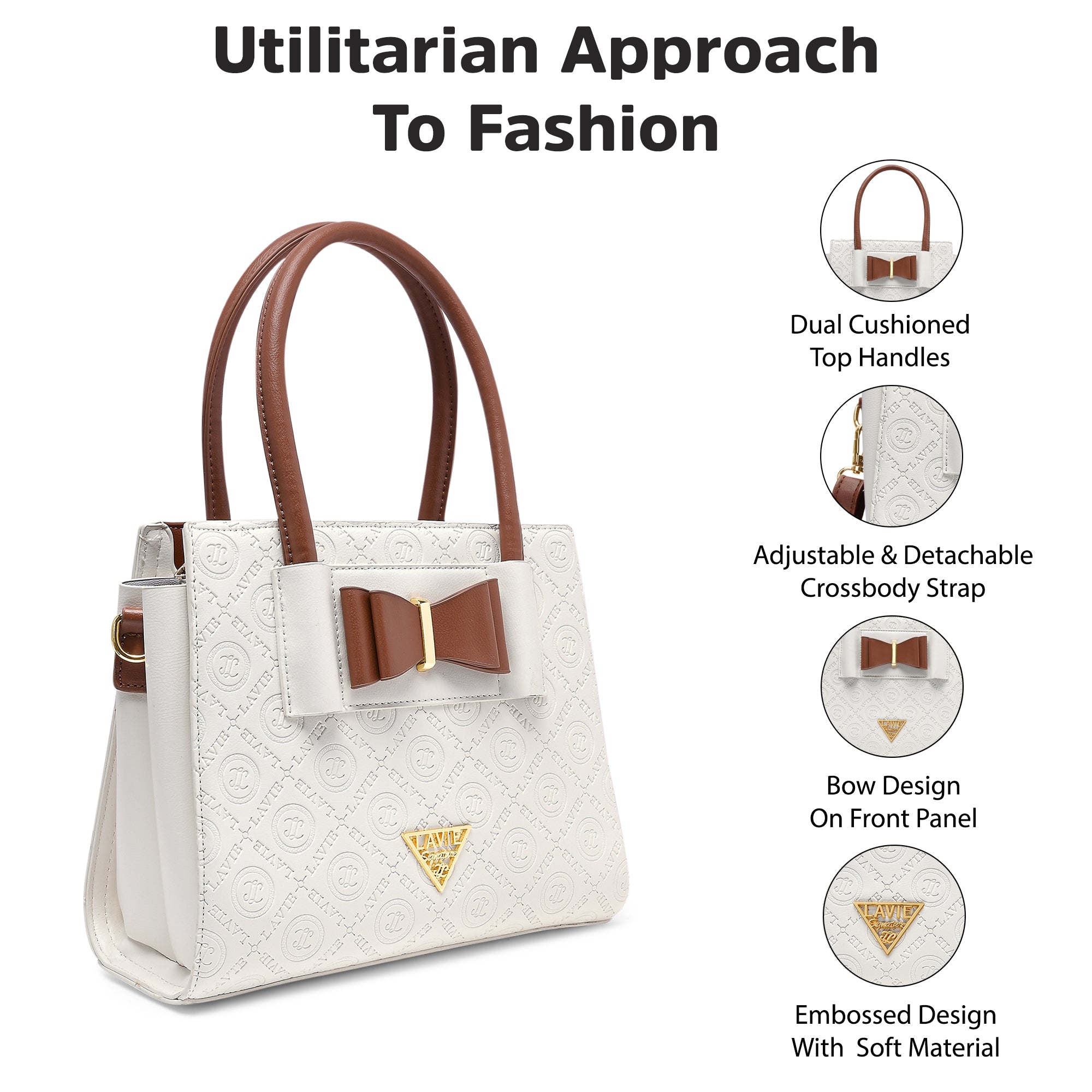 Geneva Colourblock Medium Satchel Bag