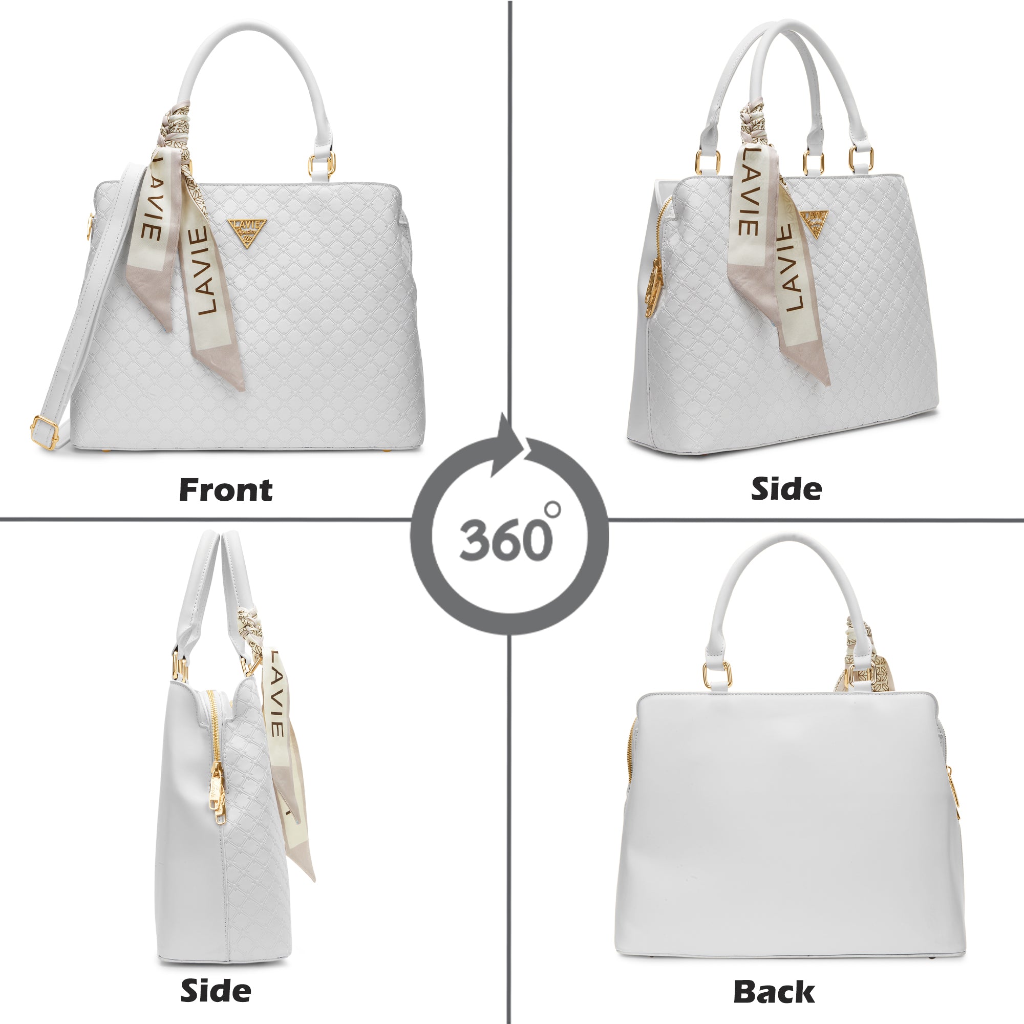 Provo 3 Compartments Large Satchel Bag