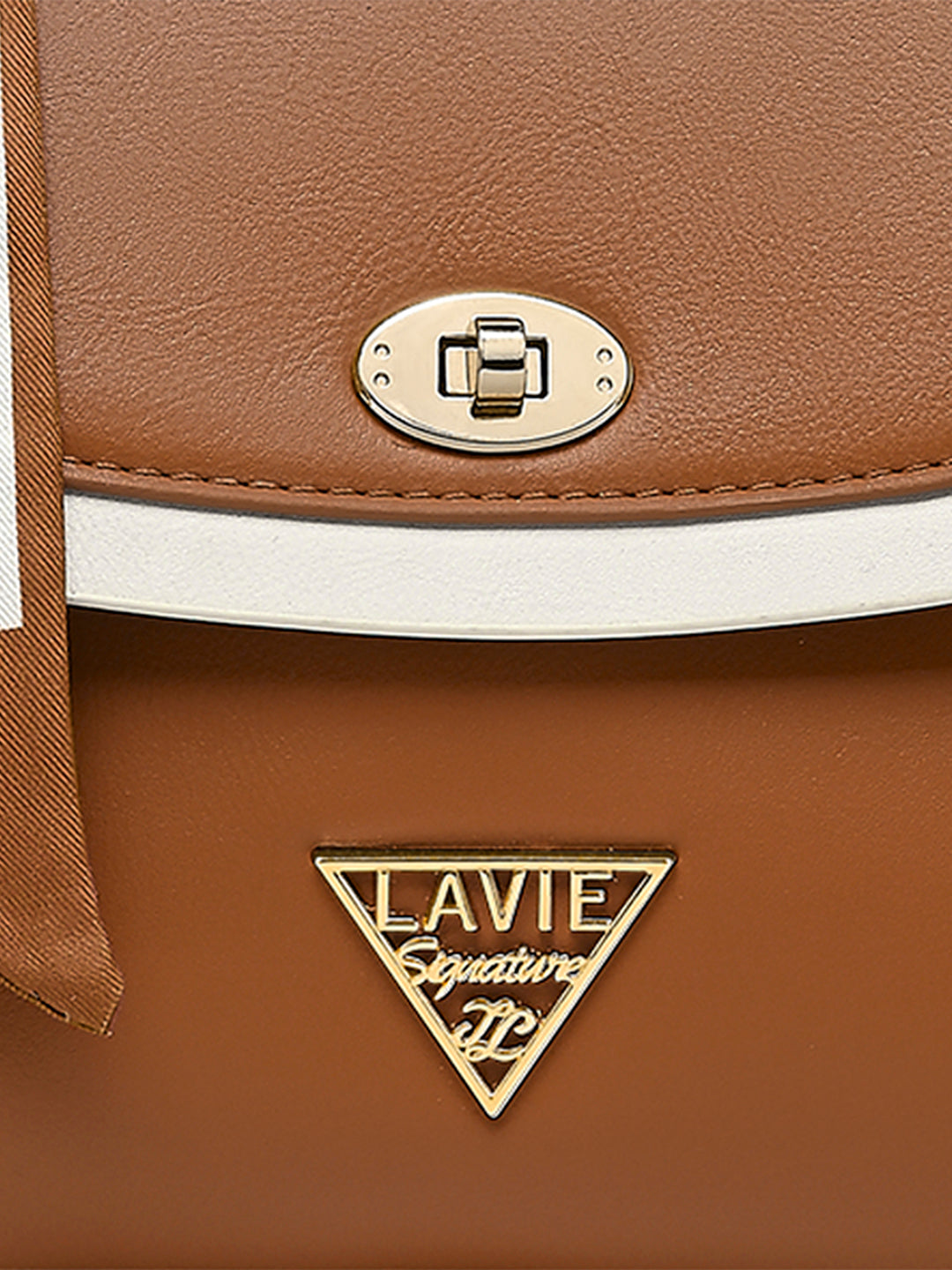 Plano 2 Compartments Flap Medium Satchel Bag