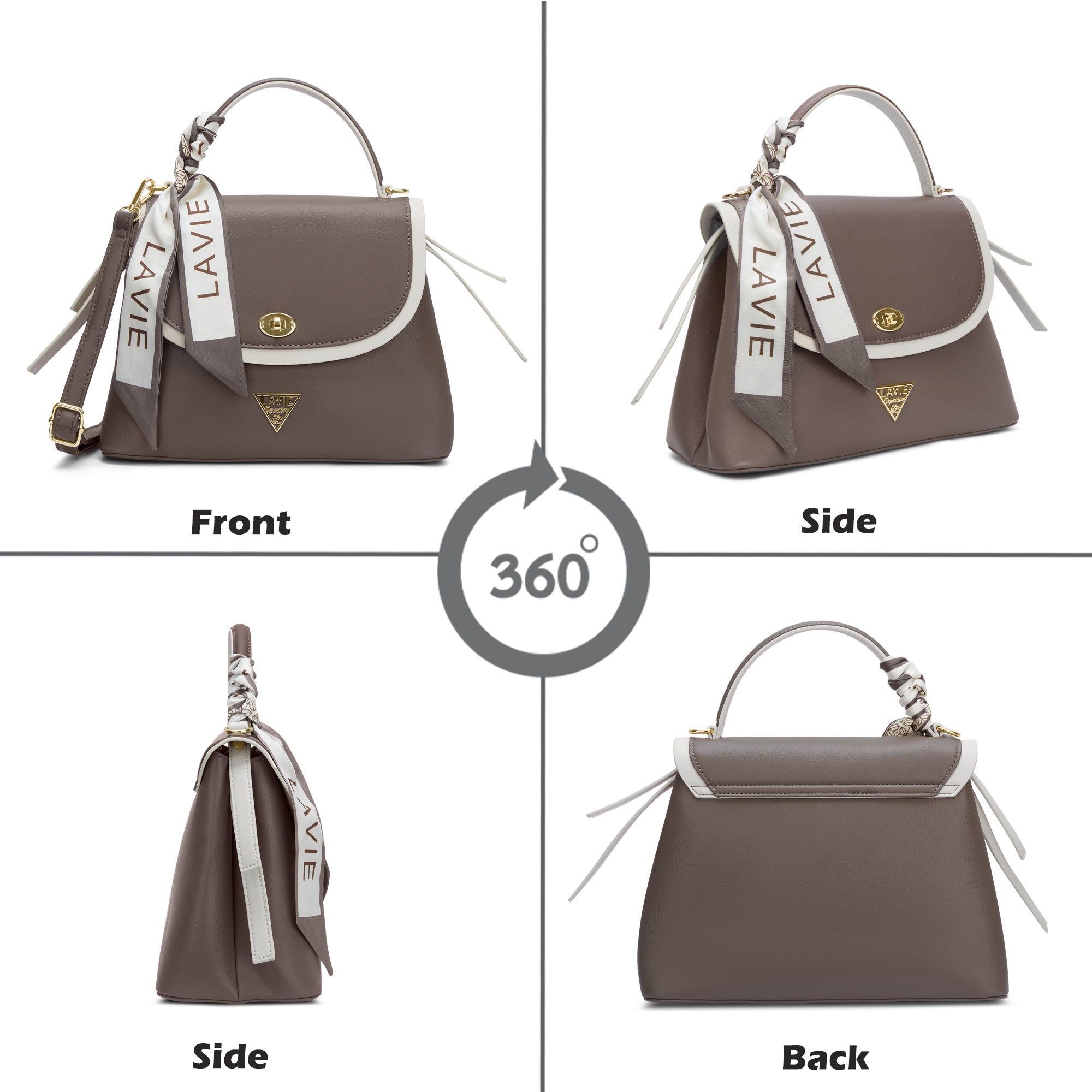 Plano 2 Compartment Medium Flap Satchel Bag