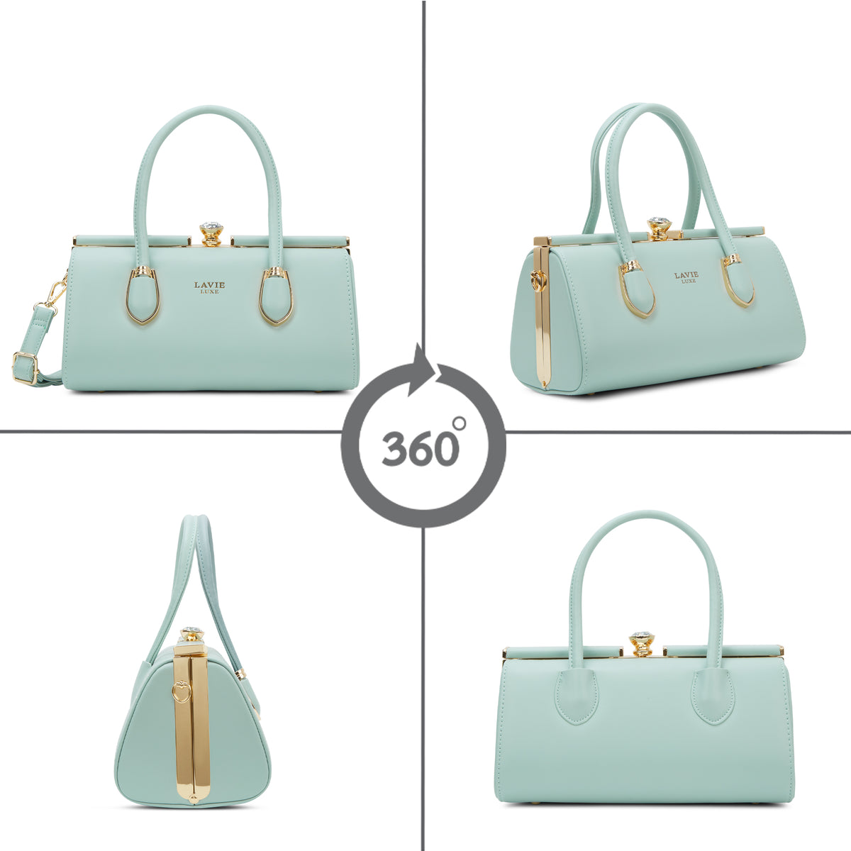 Dazzle Medium Mint Handbag