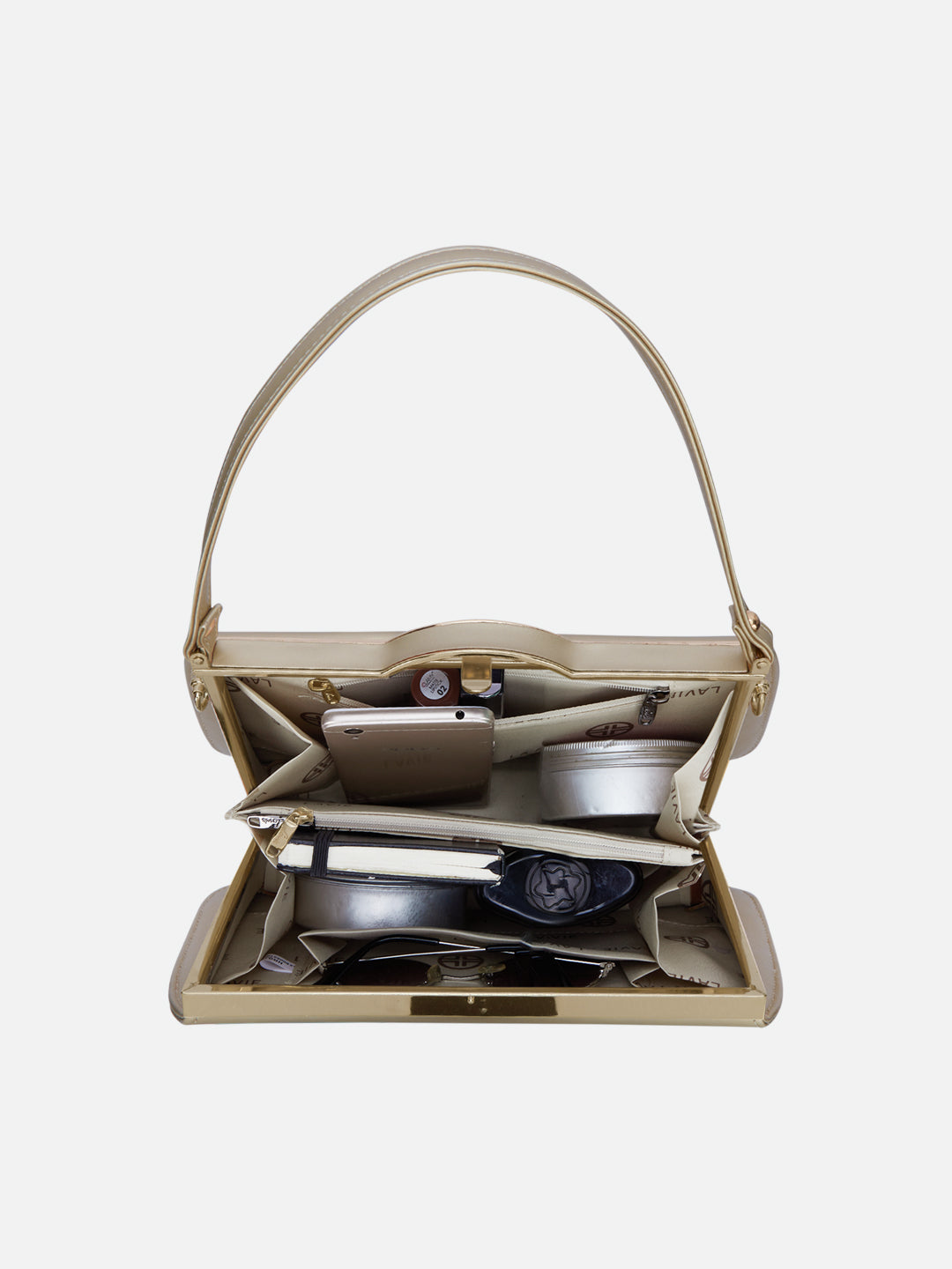 Book2 Medium Frame Bag Gold