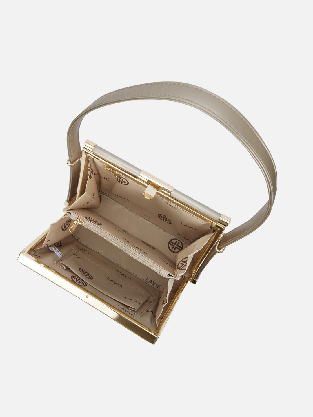 Glare Large Frame Bag Gold