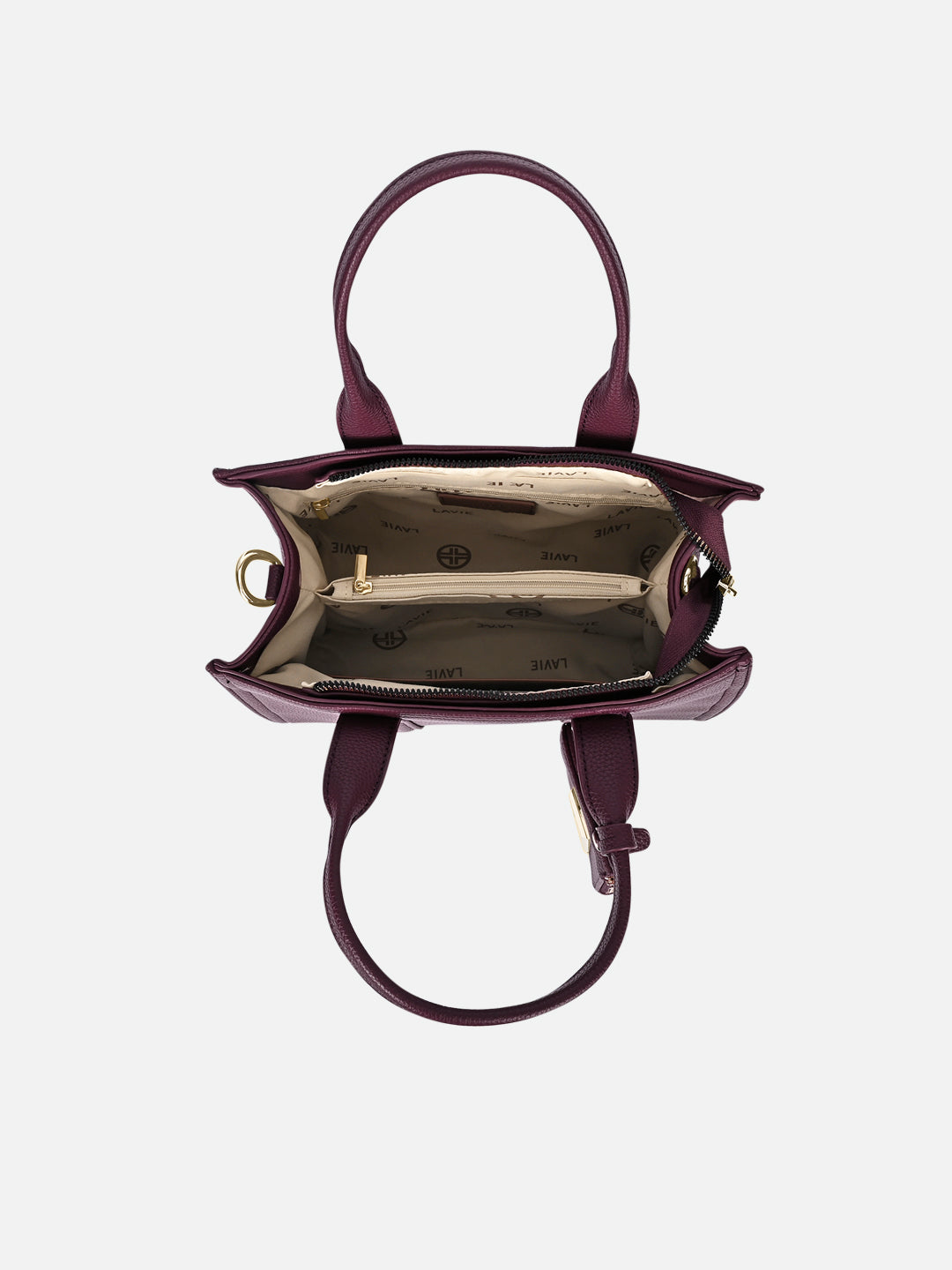 Cobs25 Medium Satchel Bag Wine