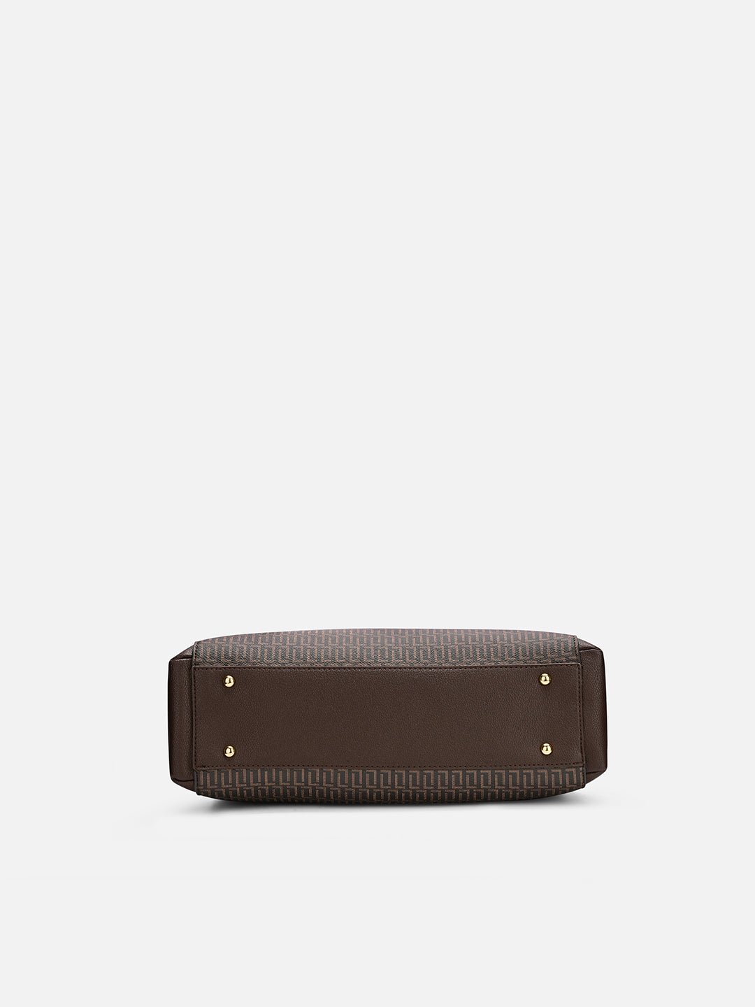 Monogram Cindy Horizontal Medium Satchel Bag Choco