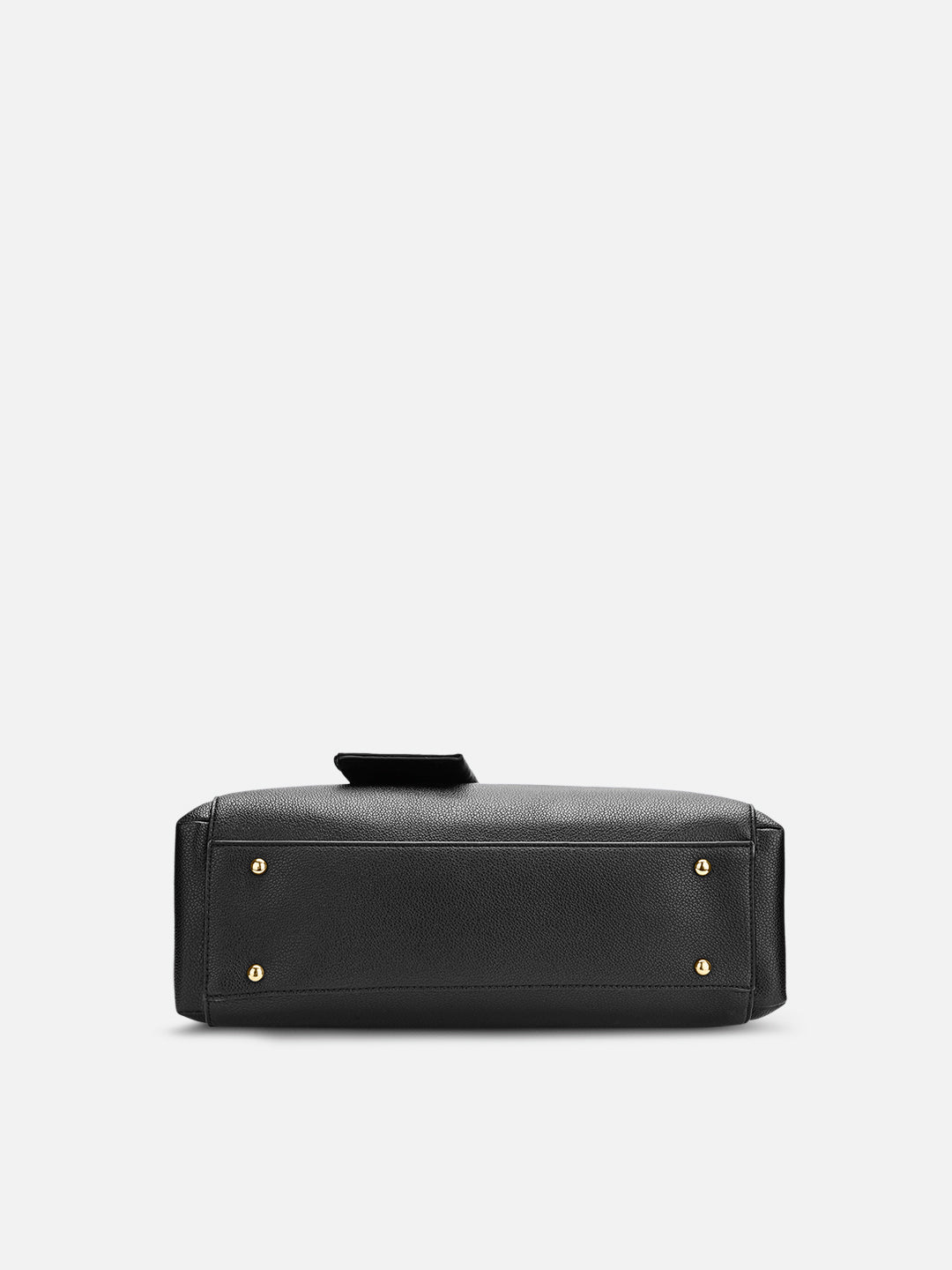 Duo Cindy Horizontal Medium Satchel Bag Black