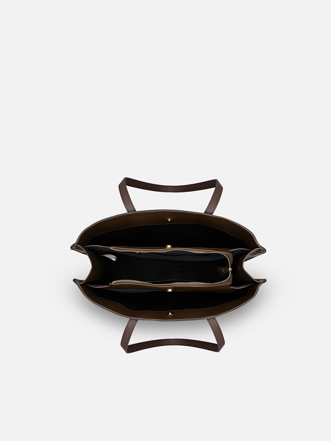 Monogram Chloe 3 Compartment Large Tote Bag Choco