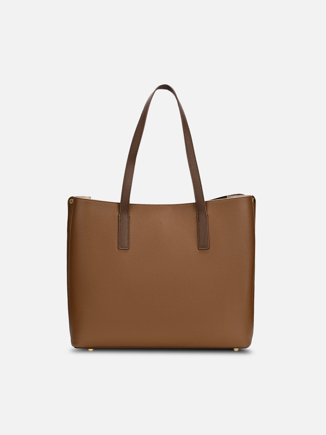 Duo Chloe 3 Compartment Large Tote Bag Tan