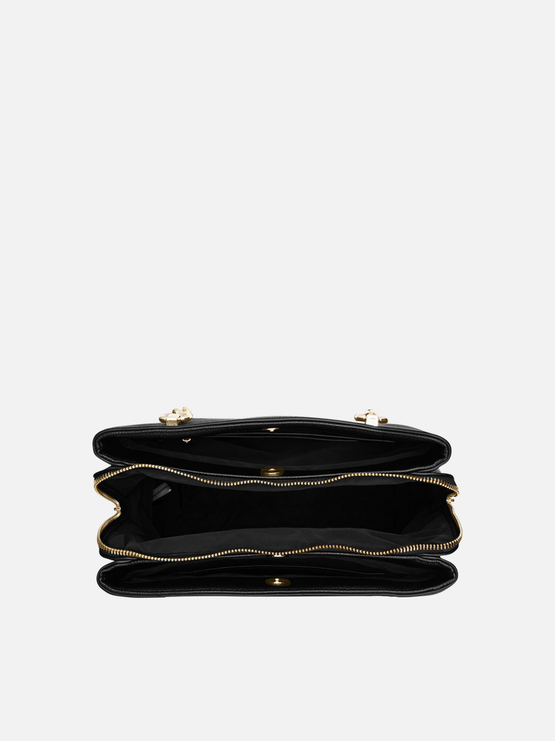 Duo Ashley Large Satchel Bag Black