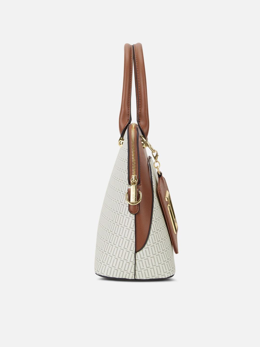 Monogram Valle25 Medium Handbag Off White