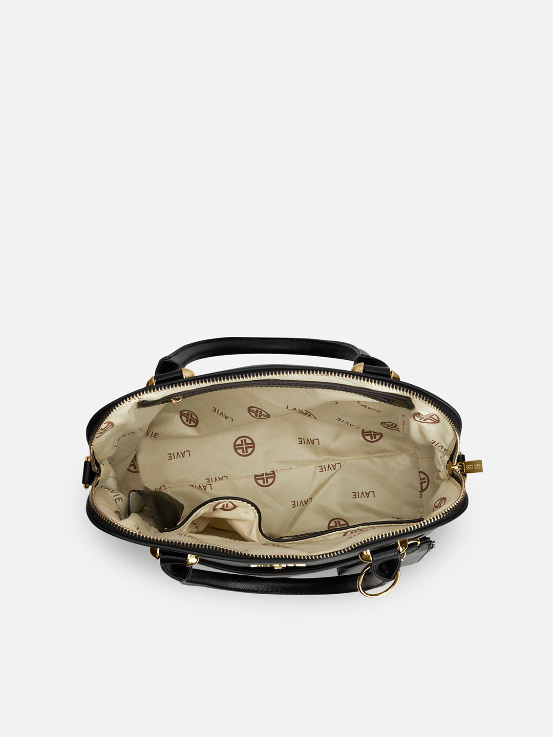 Duo Valle Medium Handbag Black