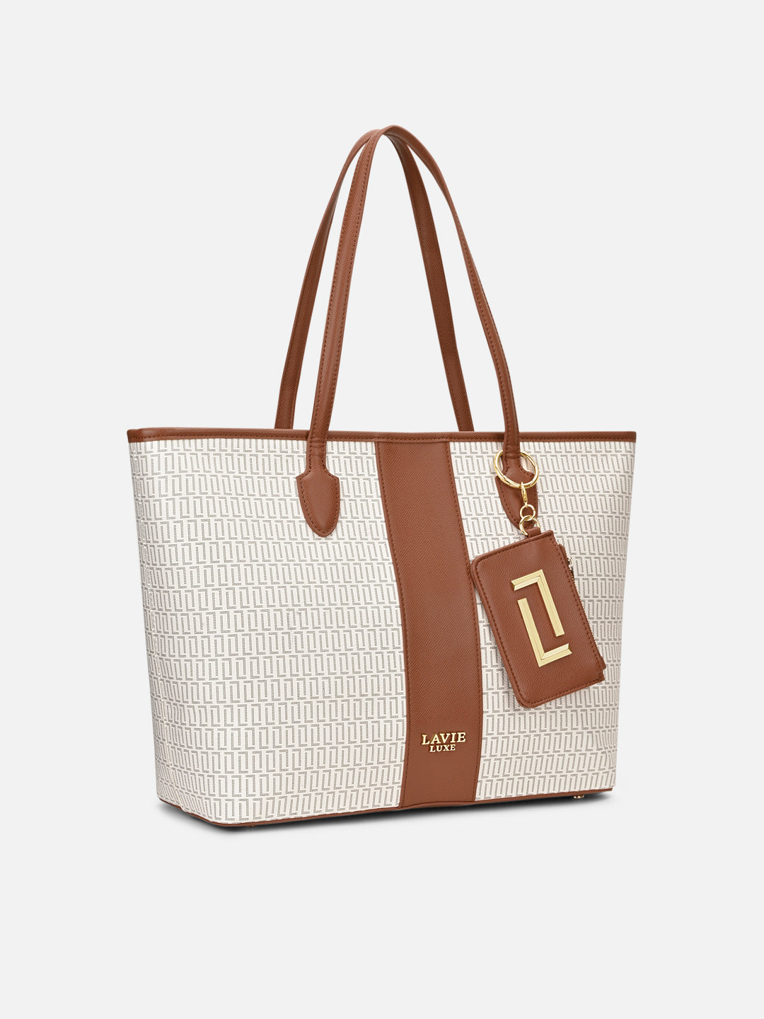 Monogram Sherry Pro Extra Large Tote Bag Off White