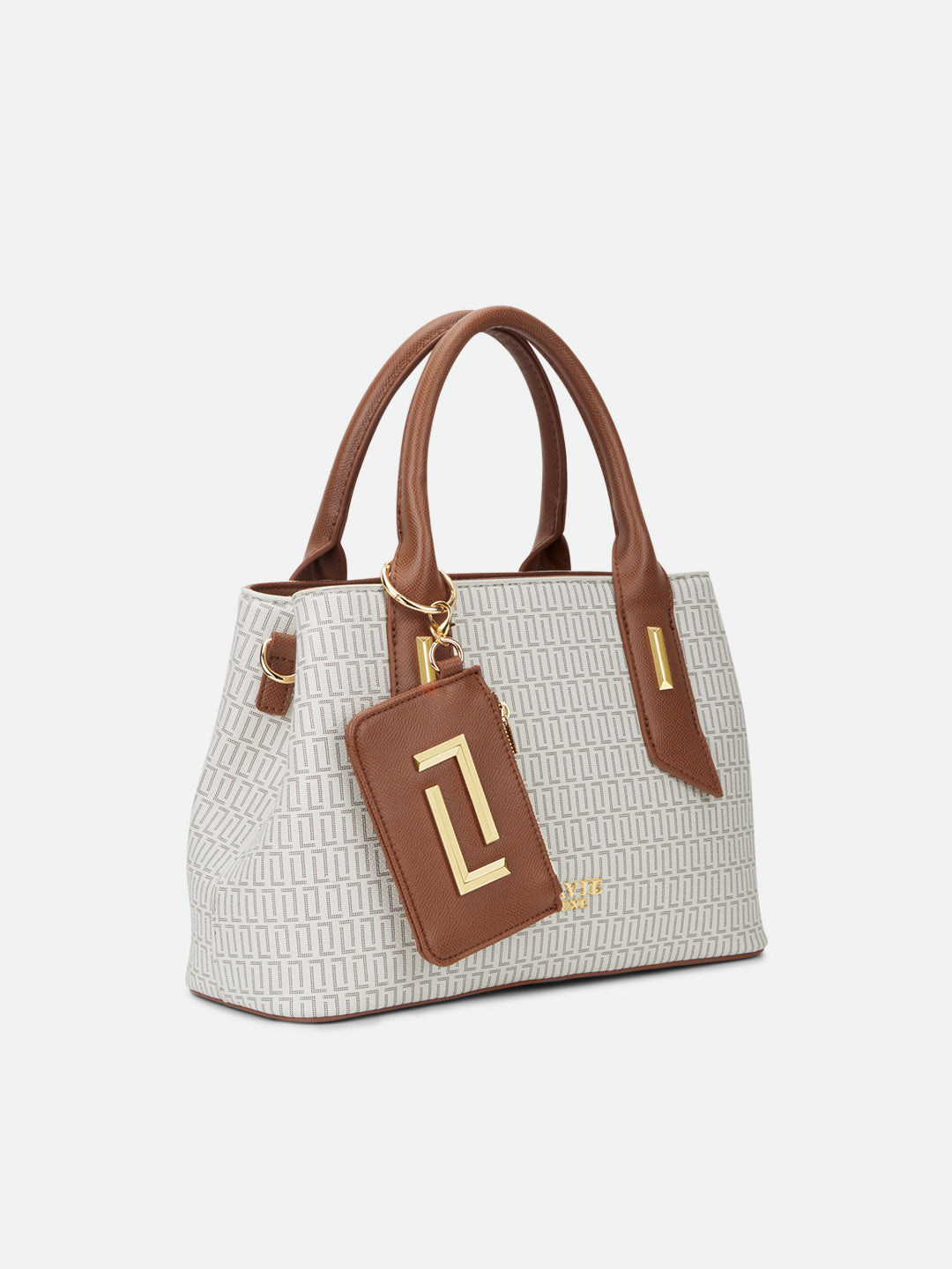 Monogram Rumba25 Medium Handbag Off White
