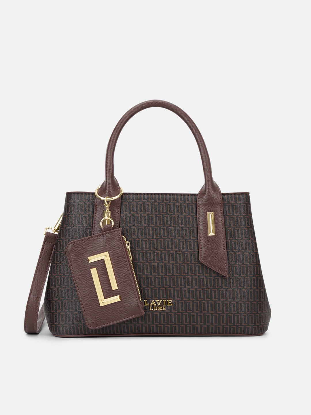 Monogram Rumba25 Medium Handbag Choco