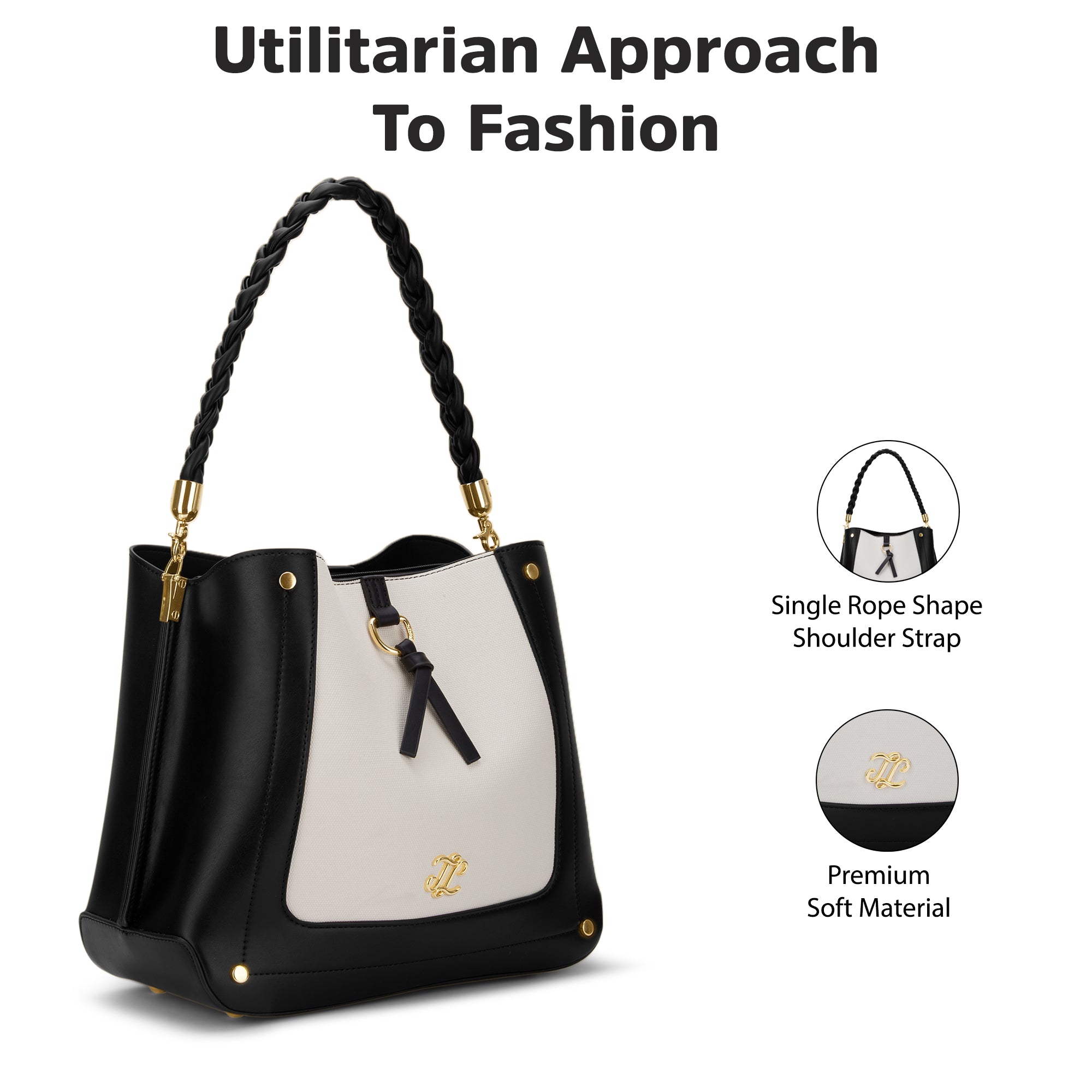 Toronto 3C Hobo 'S Ladies Handbag Black