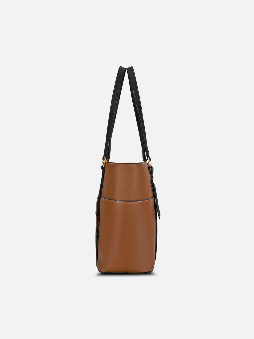 Harisburg Colourblock Tote Bag Tan