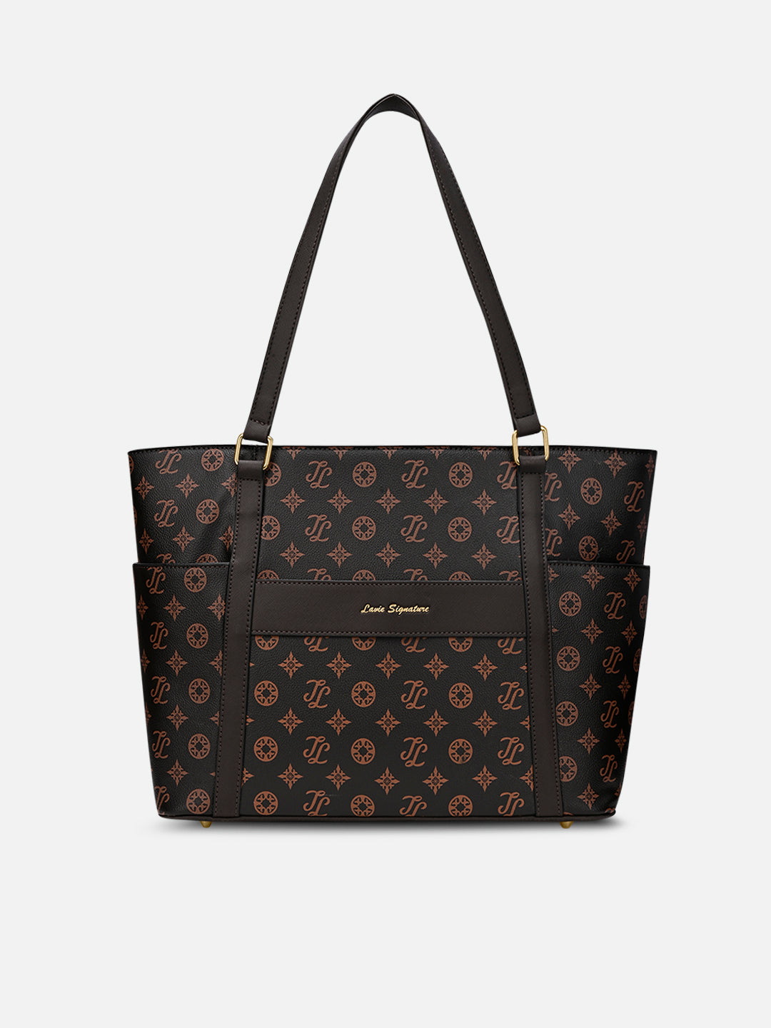 Knoxville Monogram Tote Bag Beige