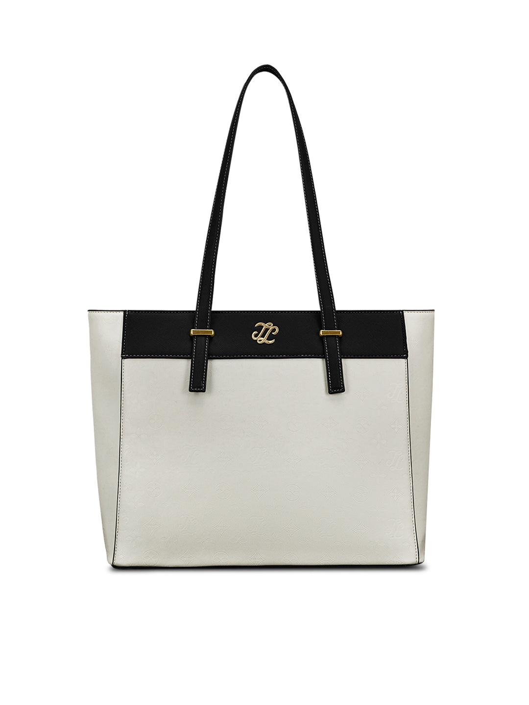 Maryland Colourblock Tote Bag White
