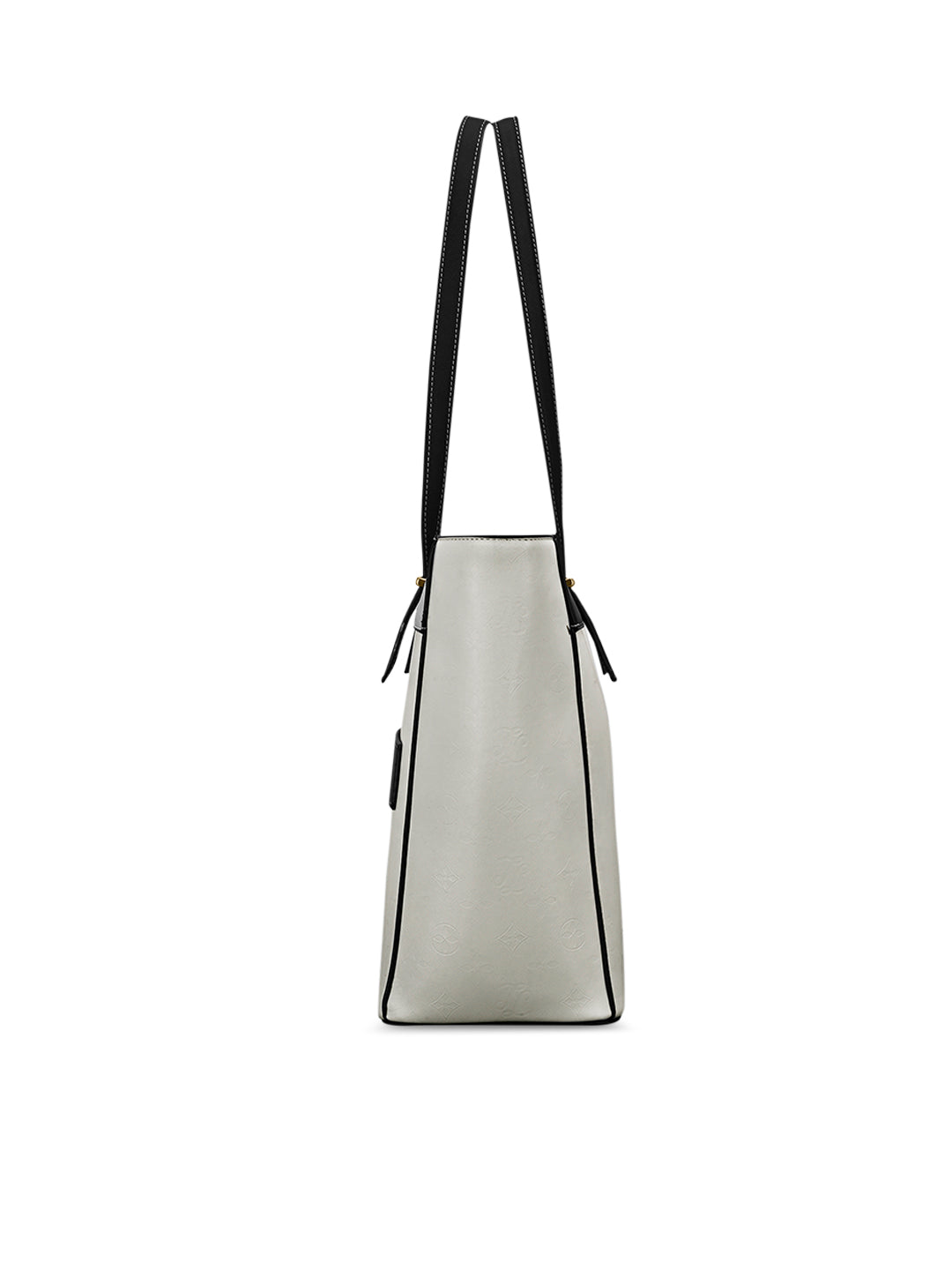 Maryland Colourblock Tote Bag White