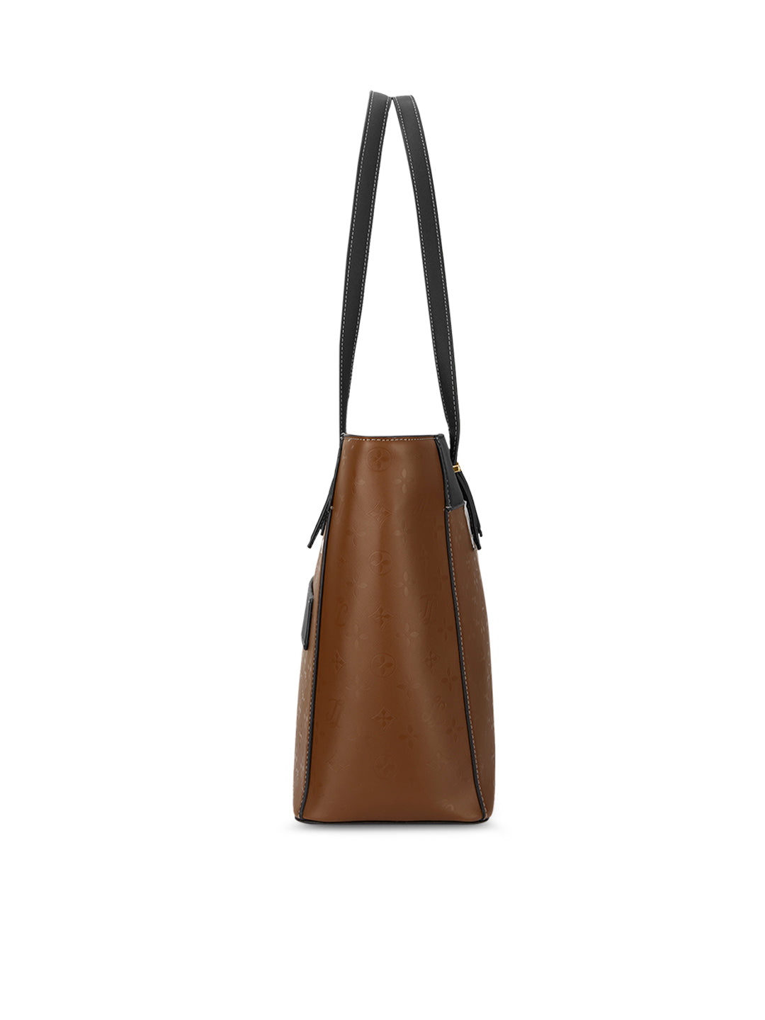 Maryland Colourblock Tote Bag Tan
