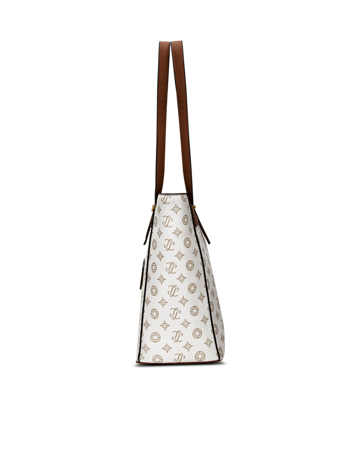 Maryland Monogram Tote Bag Beige