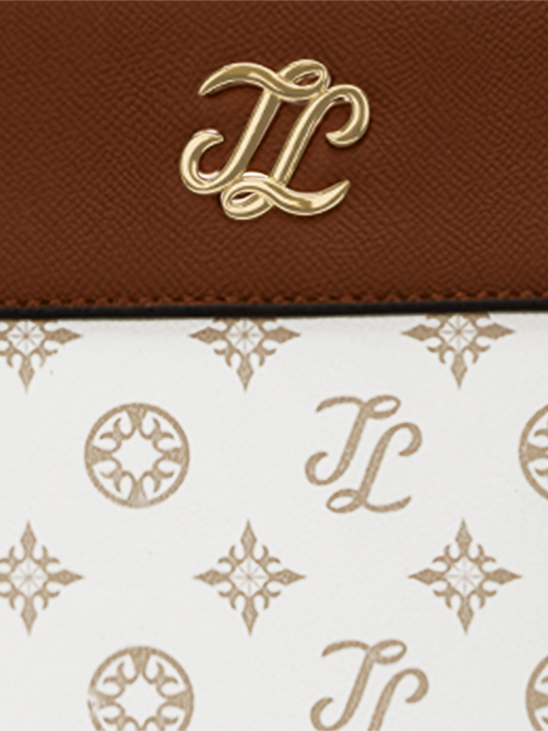 Maryland Monogram Tote Bag Beige