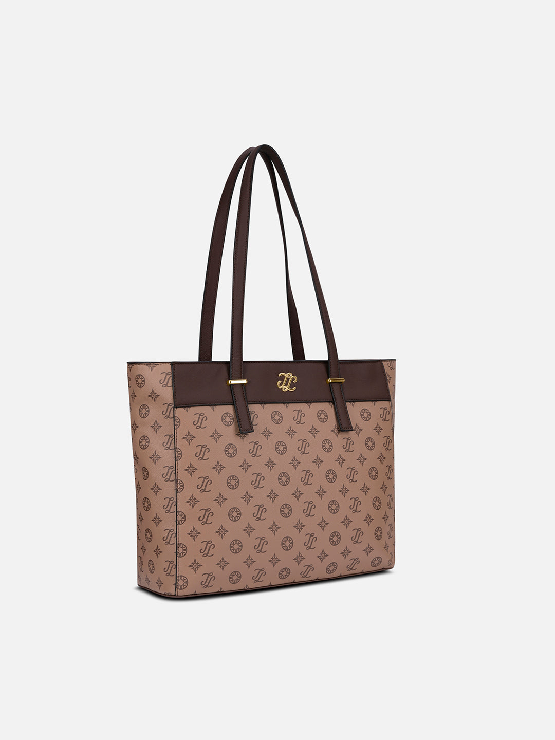 Knoxville Monogram Tote Bag Beige