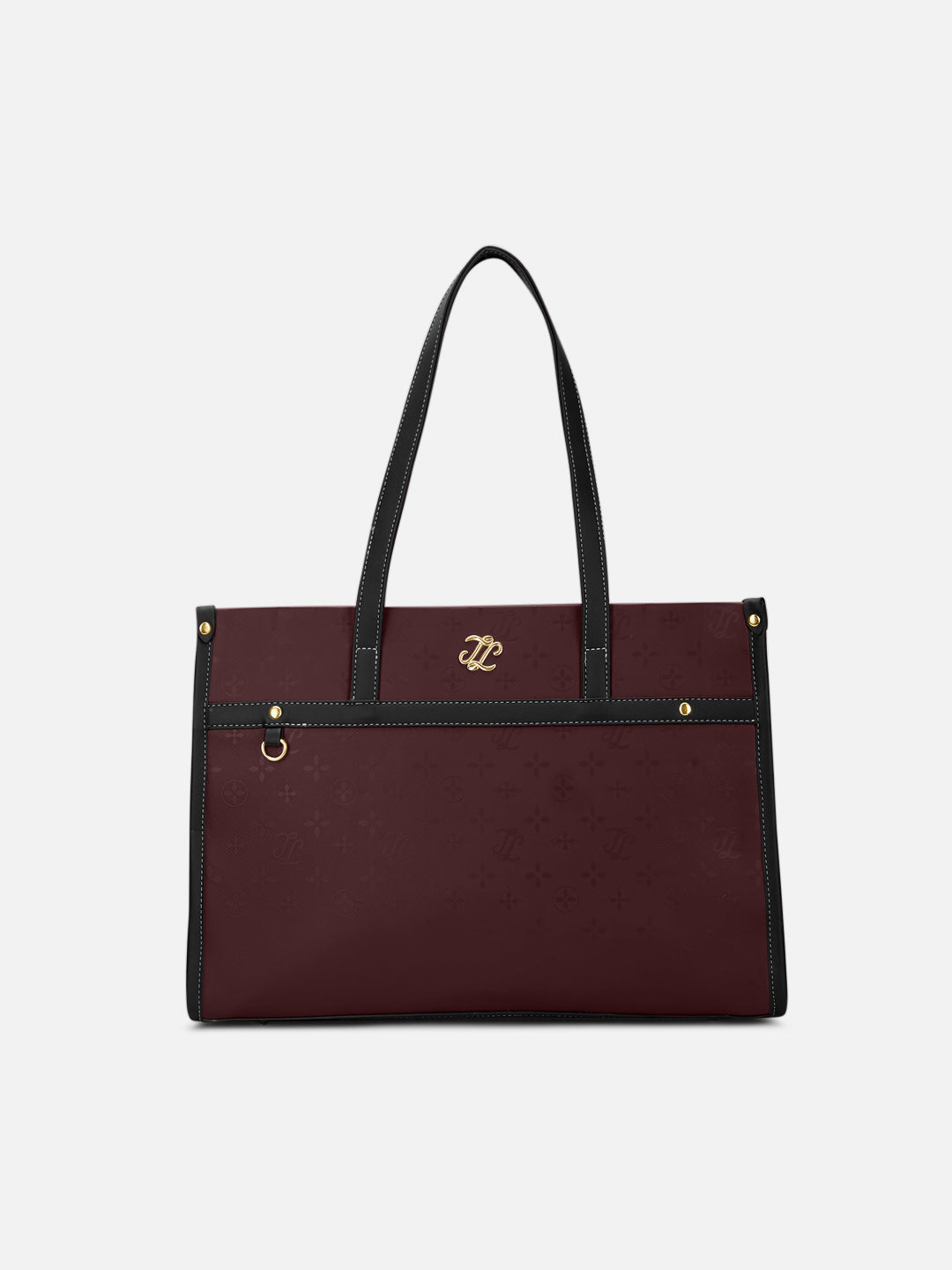 Kentucky Colourblock Tote Bag Maroon
