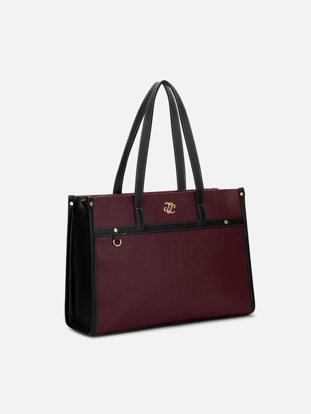 Kentucky Colourblock Tote Bag Maroon