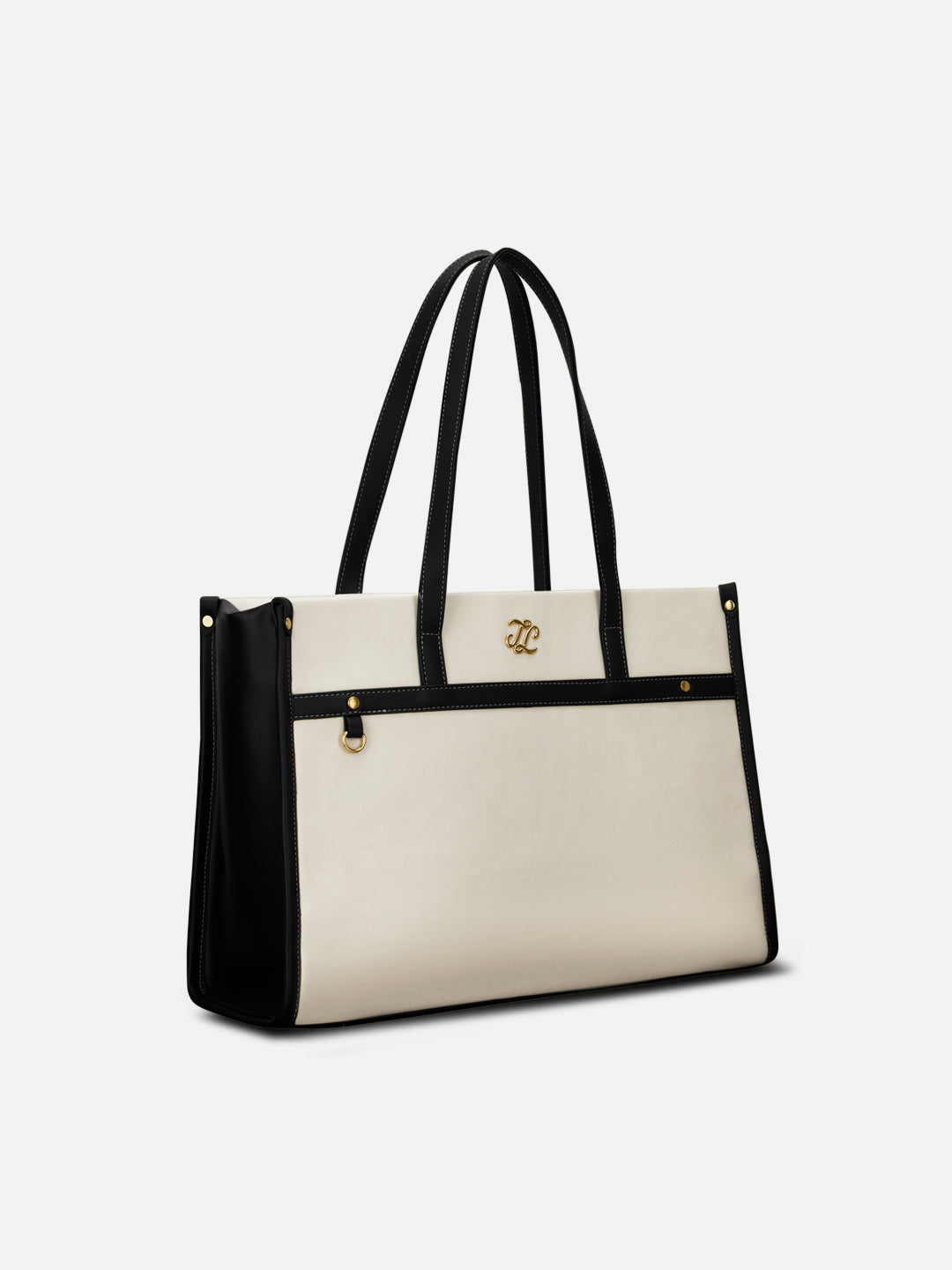 Kentucky Colourblock Tote Bag White