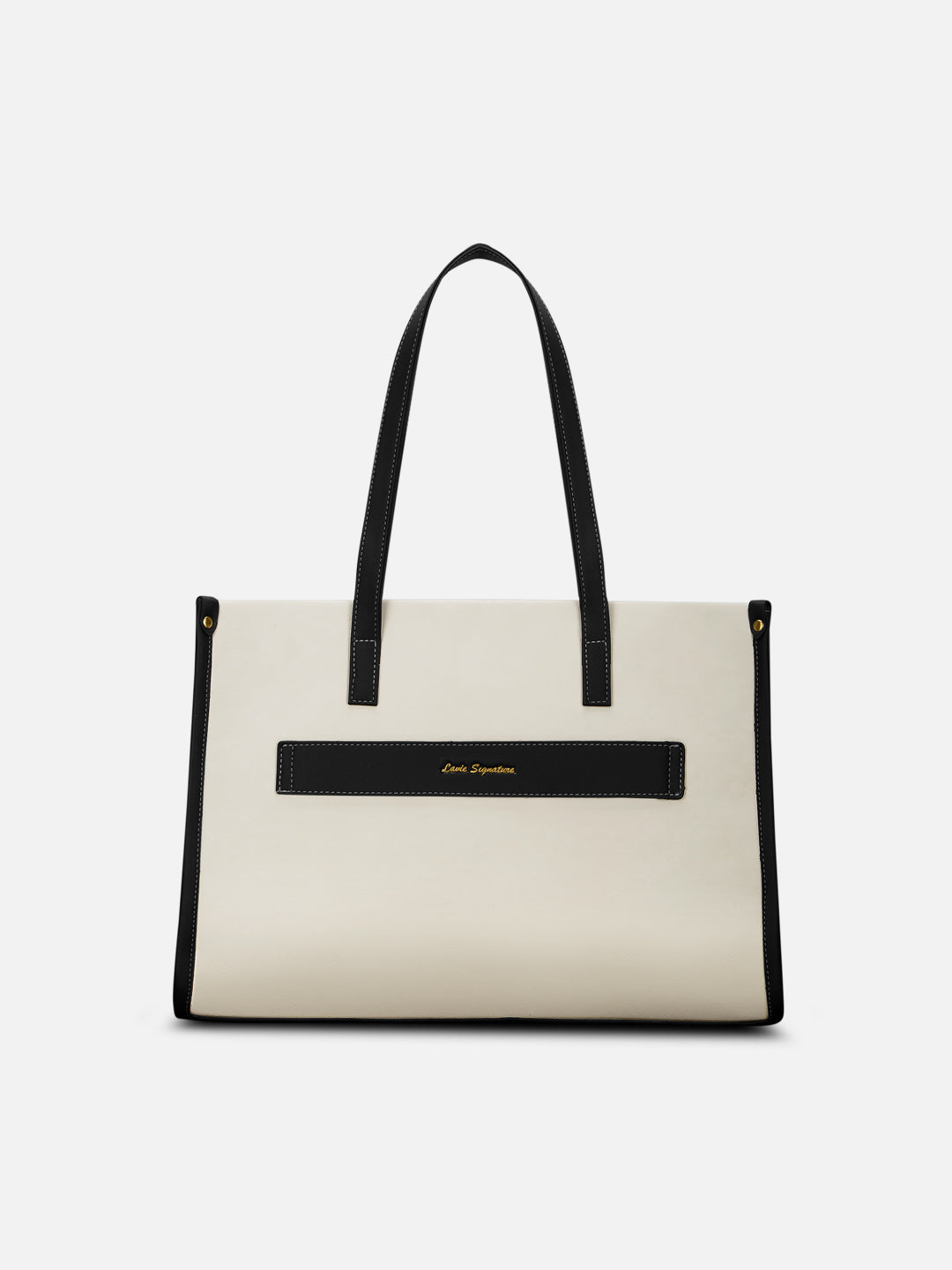 Kentucky Colourblock Tote Bag White