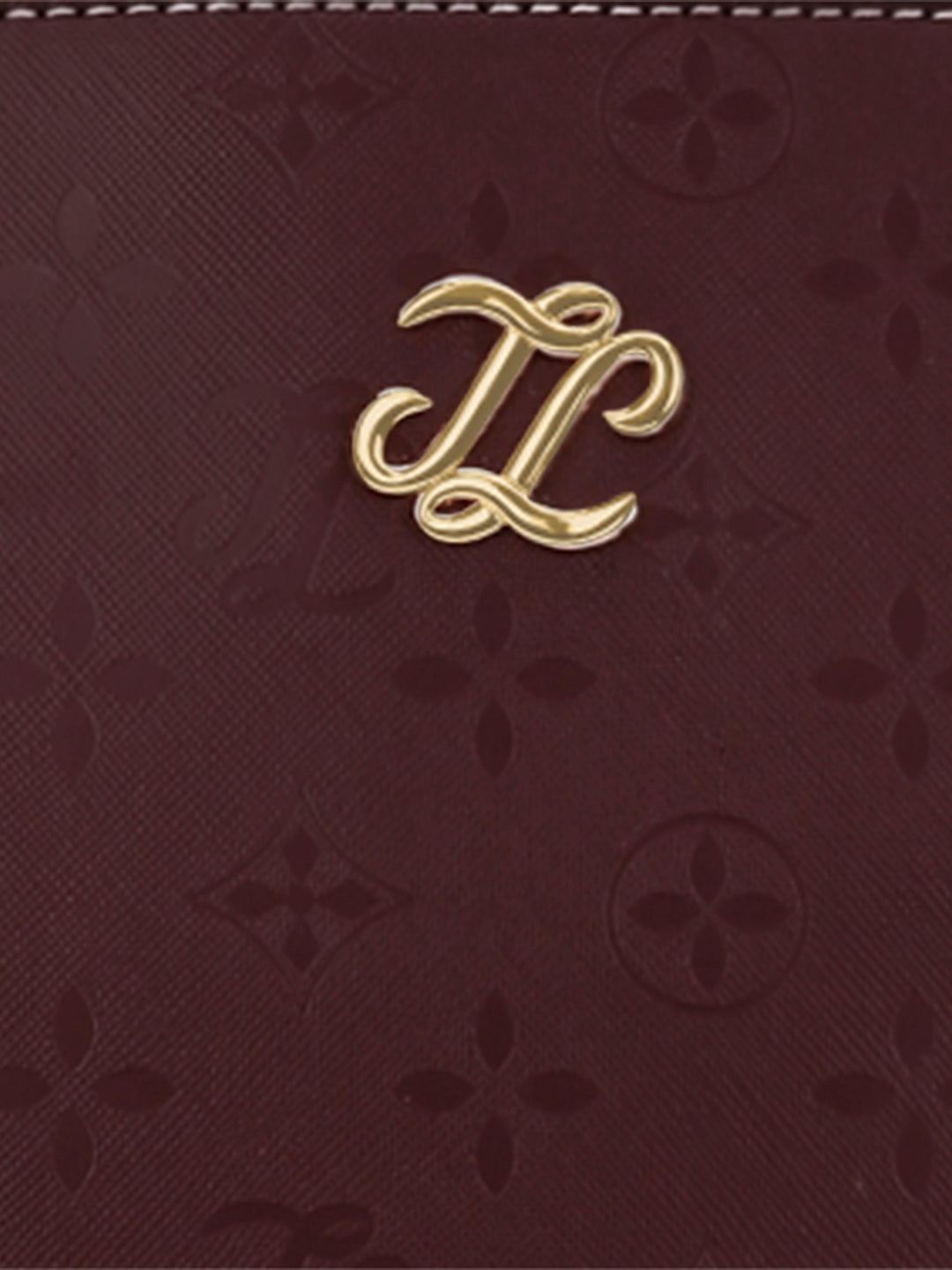 Pittsburg Colourblock Tote Bag Maroon